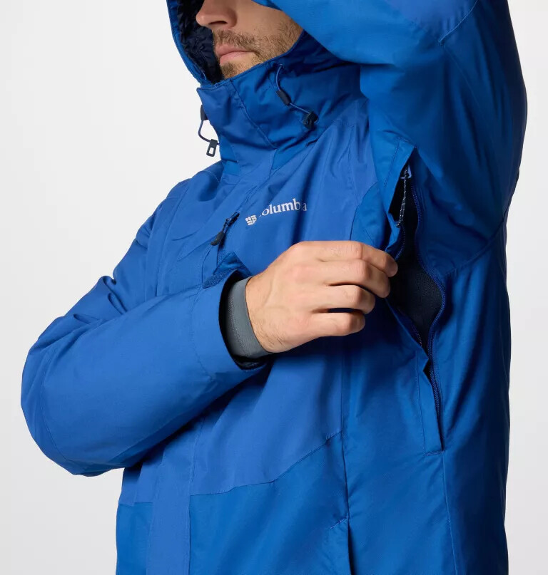 herre snow glide ii utvekslingsjakke – høy