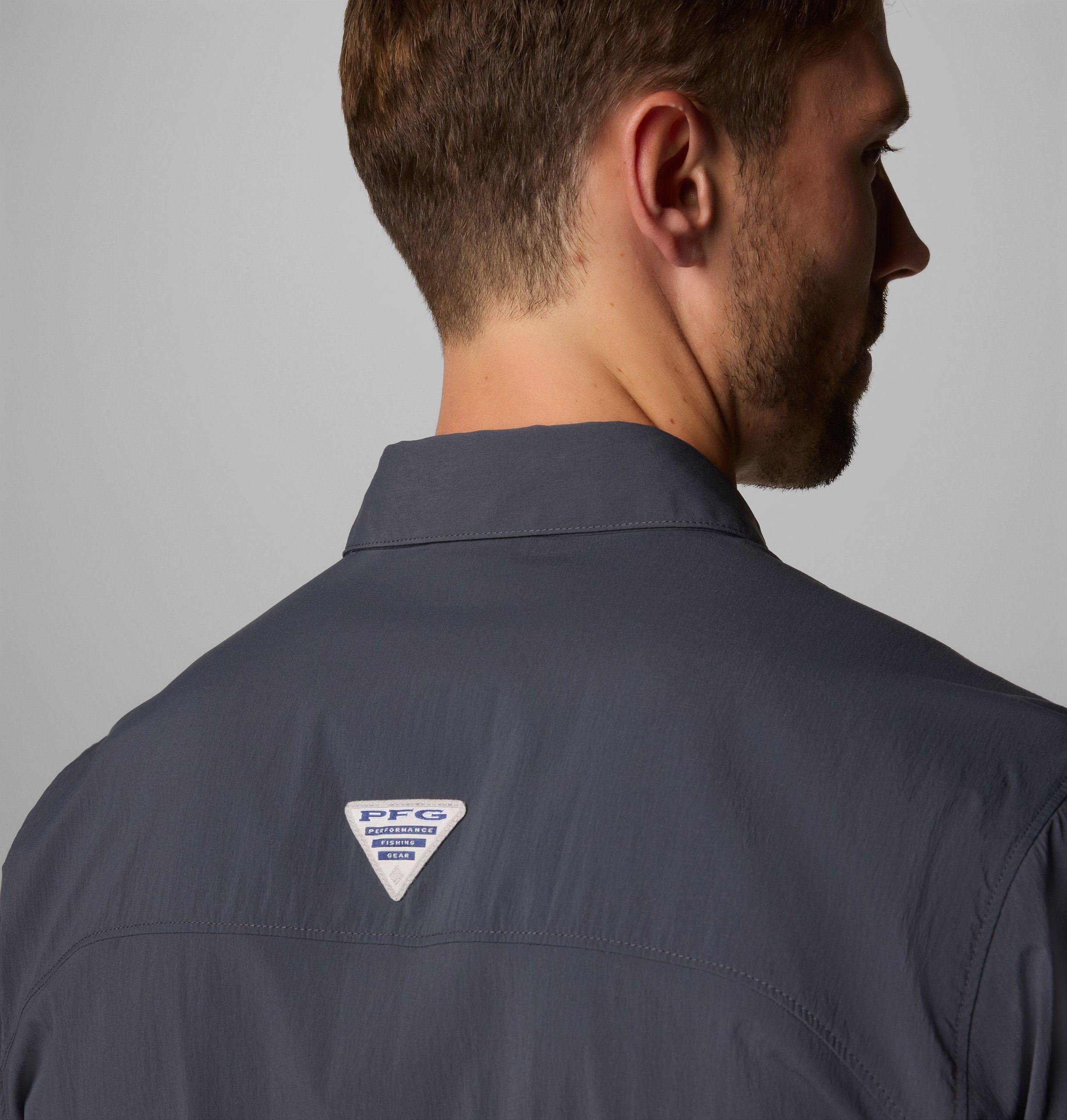 herre pfg wild cast langermet skjorte