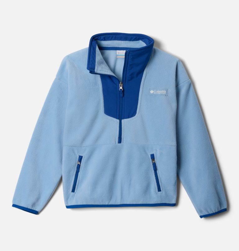 sequoia grove fleece med kort glidelås til barn