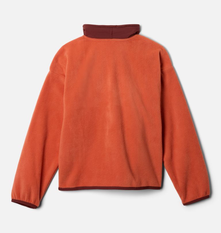 sequoia grove fleece med kort glidelås til barn