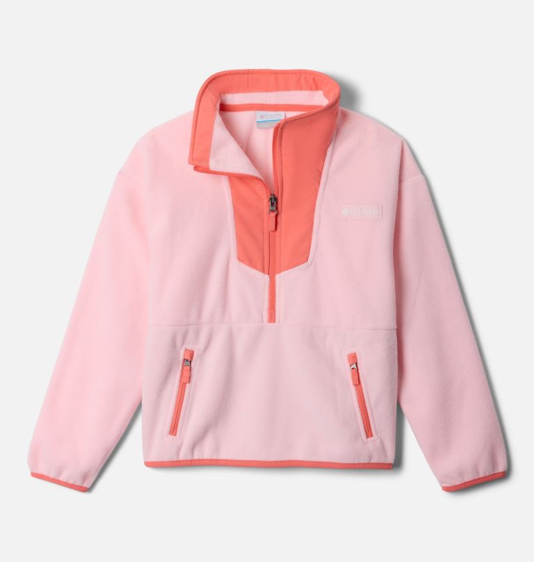 sequoia grove fleece med kort glidelås til barn