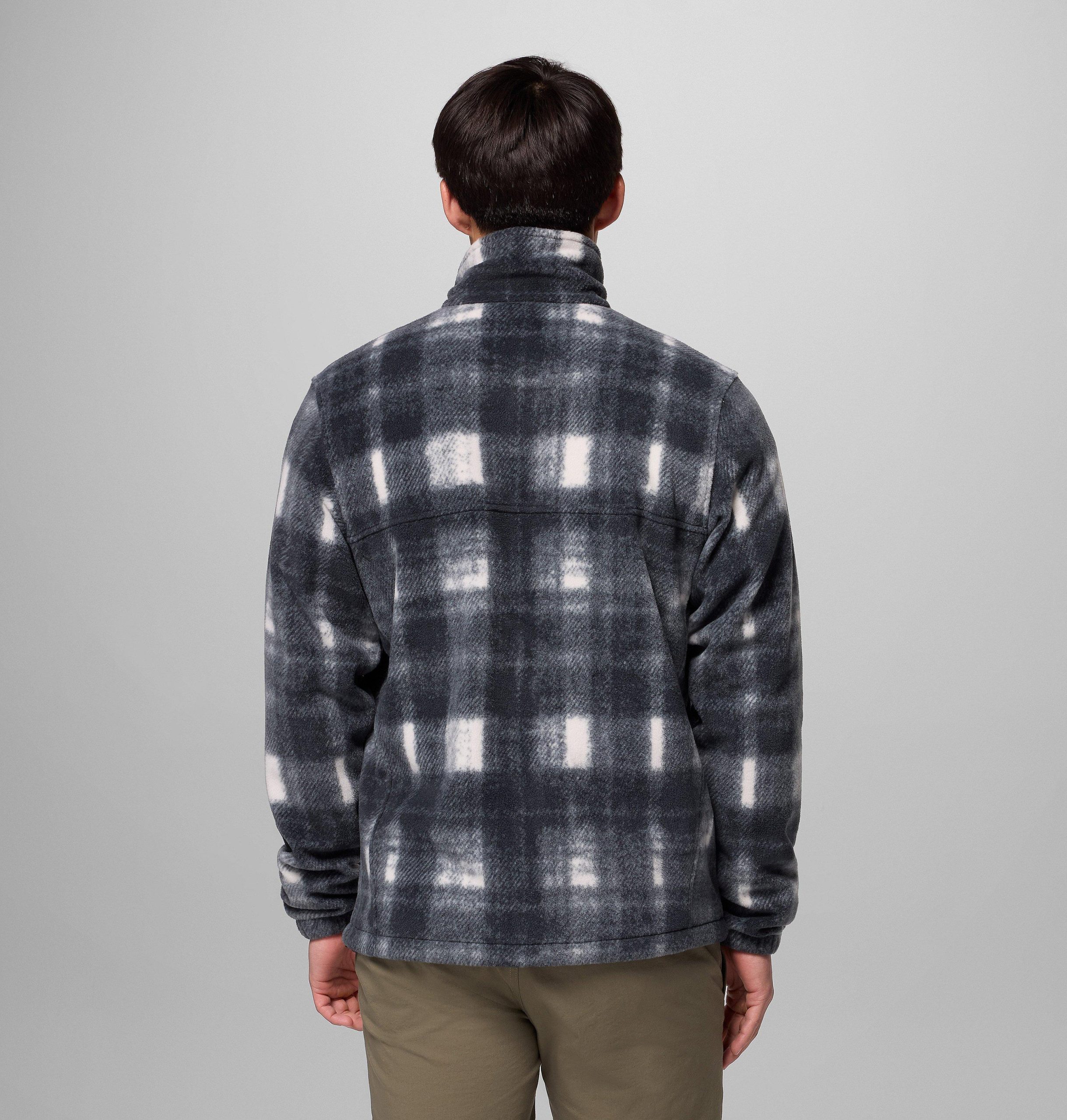 menn steens mountain printed fleecejakke – tall
