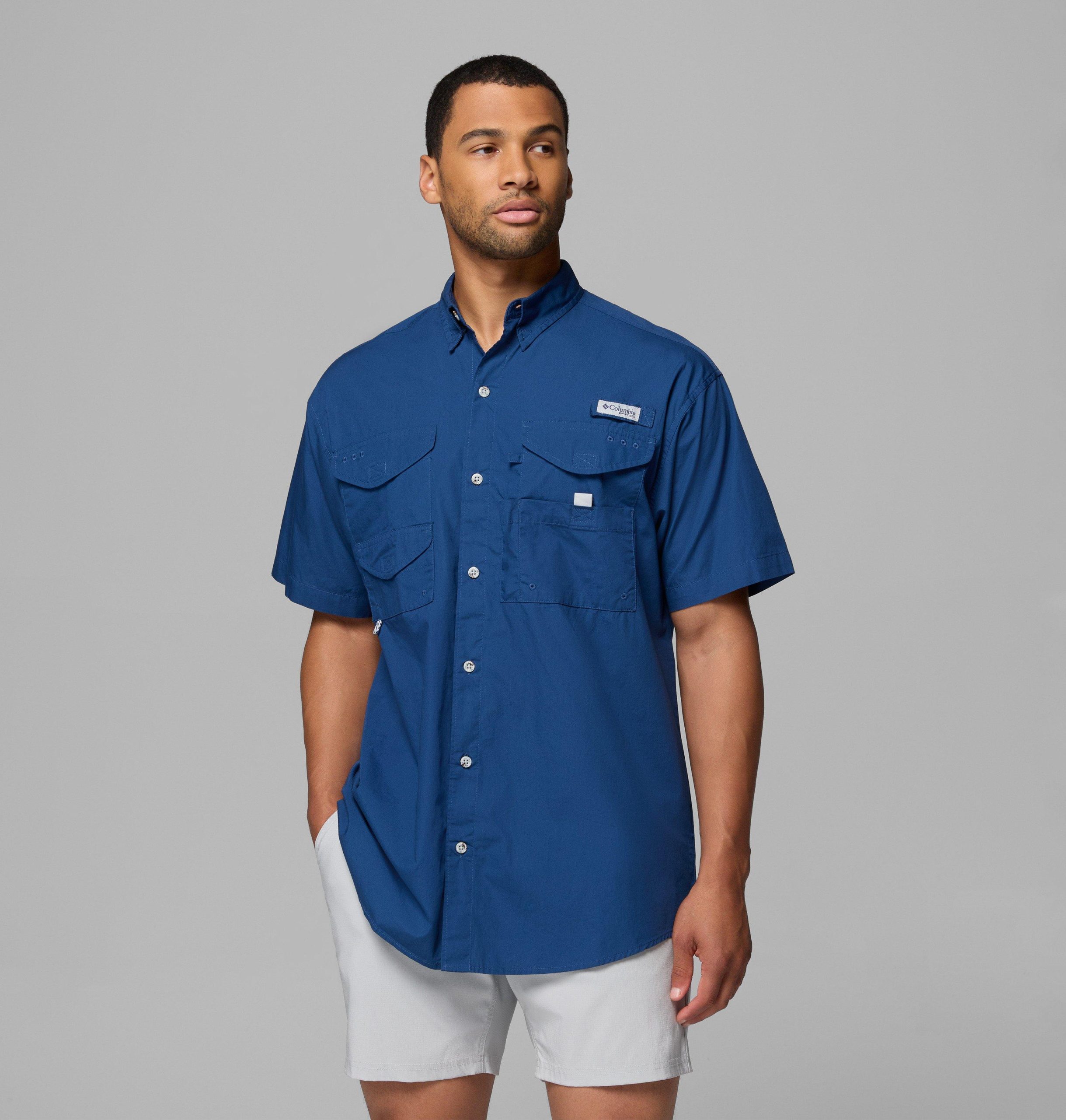 herre pfg bonehead kortermet skjorte – tall