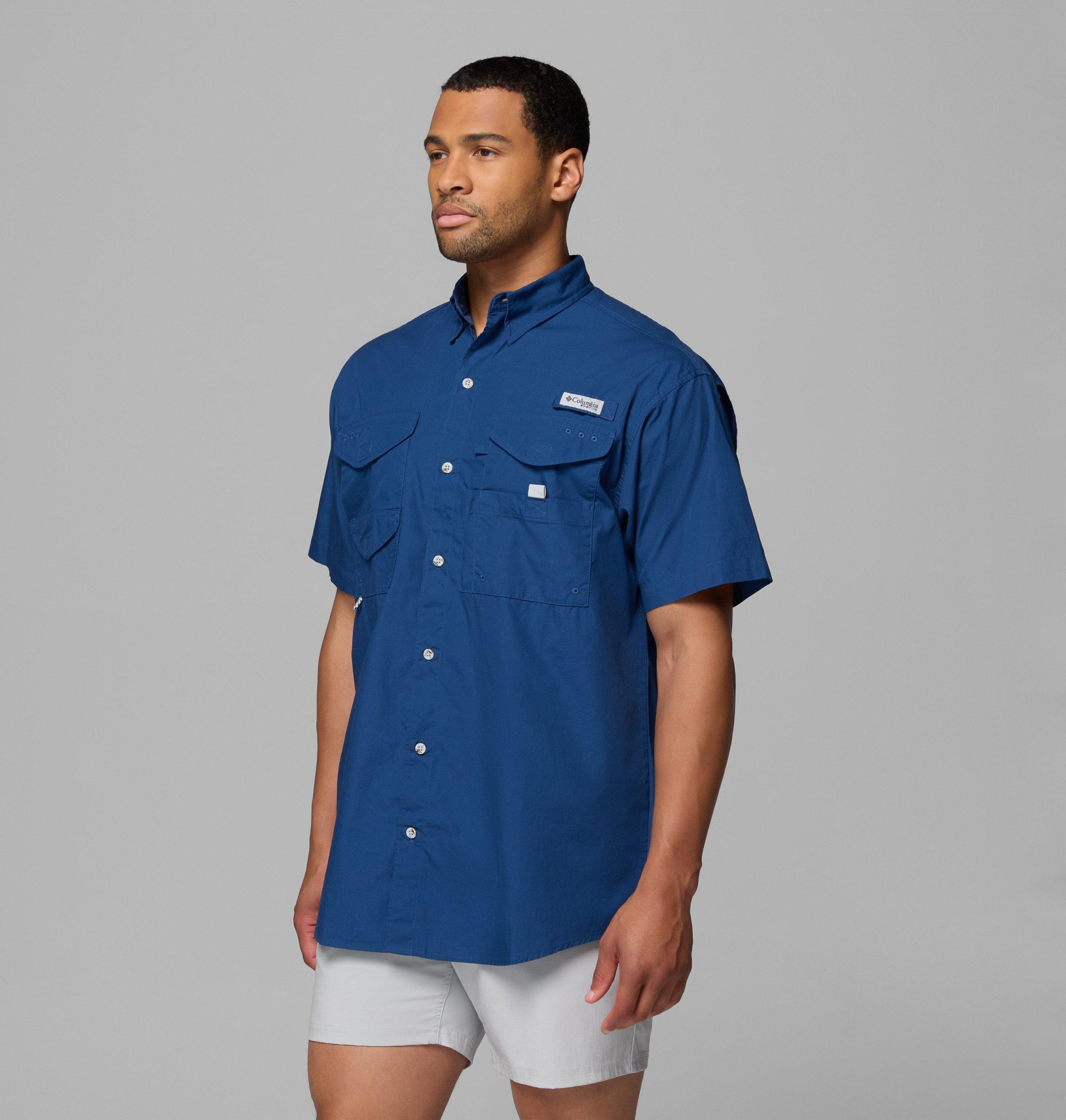 herre pfg bonehead kortermet skjorte – tall