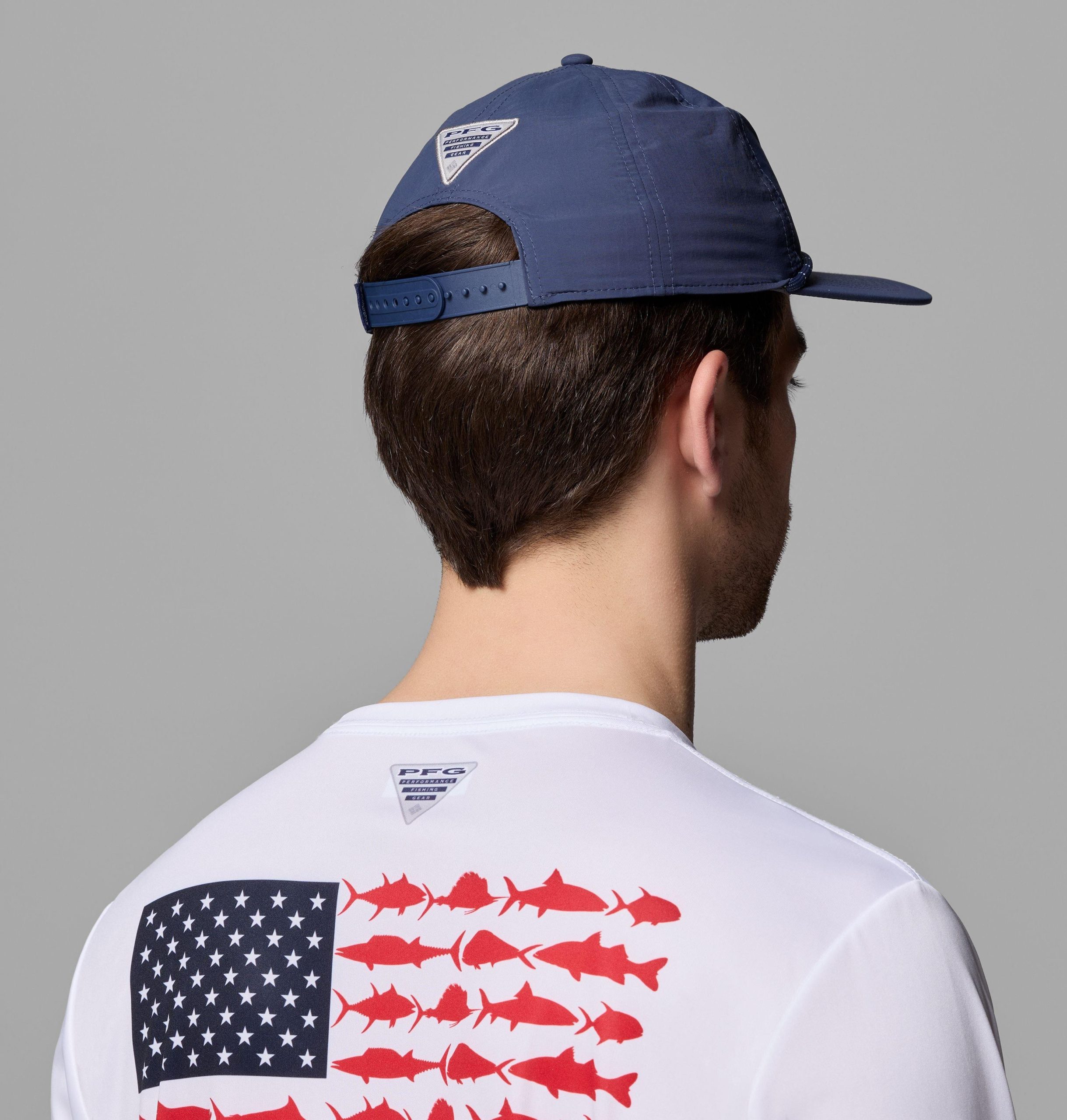 pfg bonefish flats snap back