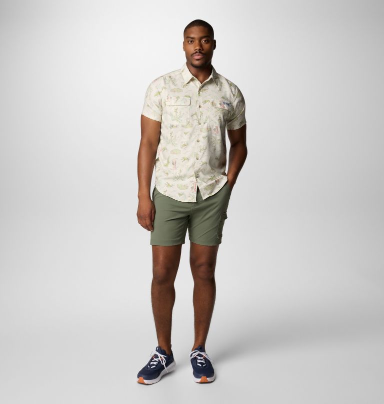 herre pfg uncharted printed kortermet t-skjorte