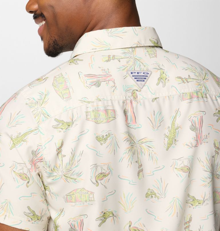 herre pfg uncharted printed kortermet t-skjorte