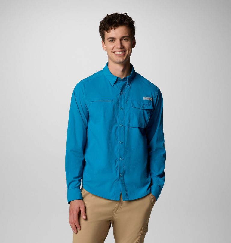 herre pfg wild cast langermet skjorte
