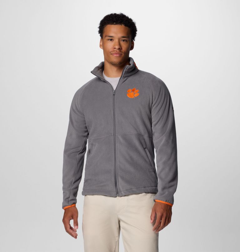 herre collegiate flanker iv fleecejakke – clemson