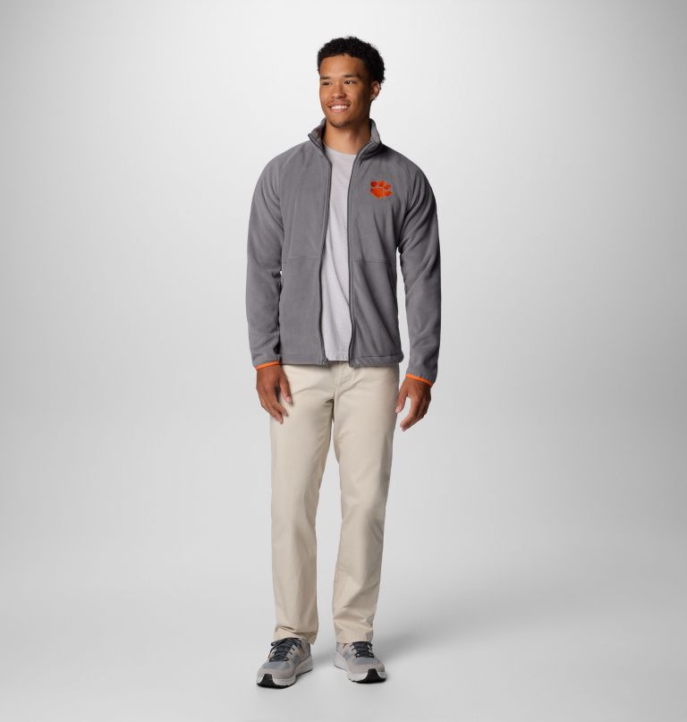 herre collegiate flanker iv fleecejakke – clemson