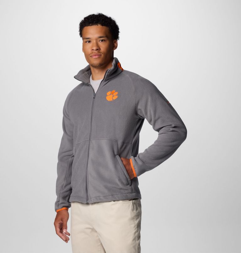 herre collegiate flanker iv fleecejakke – clemson