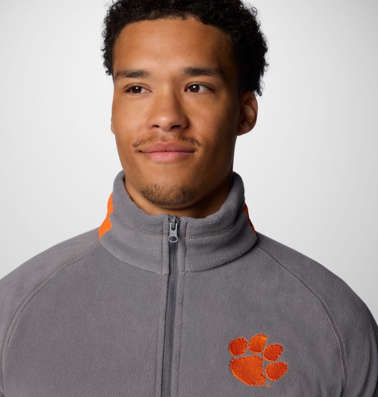 herre collegiate flanker iv fleecejakke – clemson