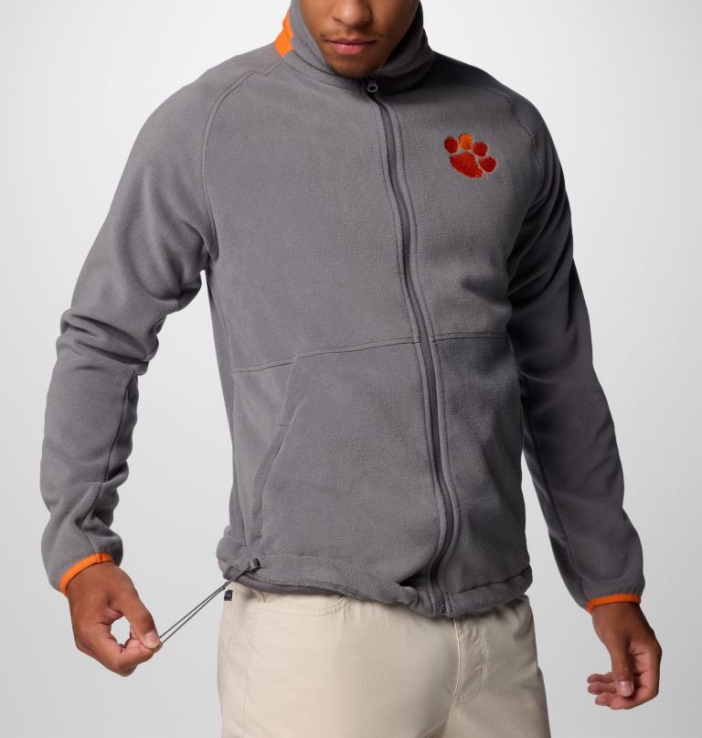 herre collegiate flanker iv fleecejakke – clemson