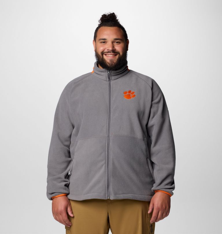 herre collegiate flanker iv fleecejakke – clemson – stor