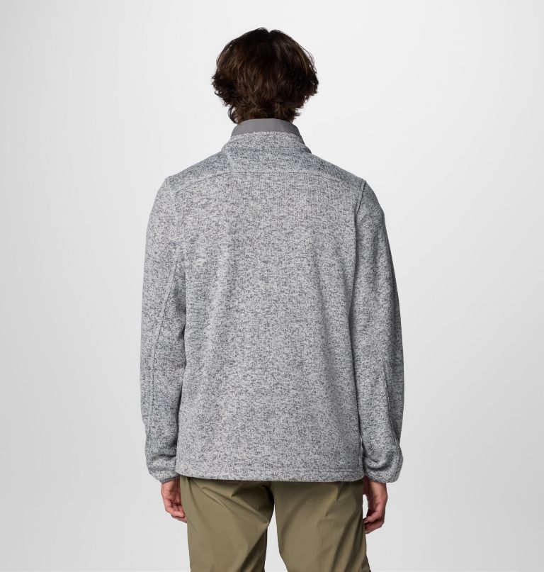 herre college genser weather fleece half zip pullover – clemson