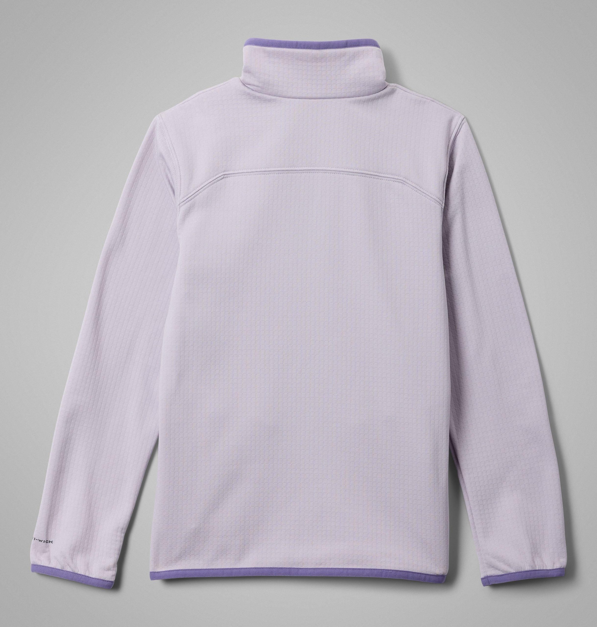 barnas essential hike grid fleece full zip