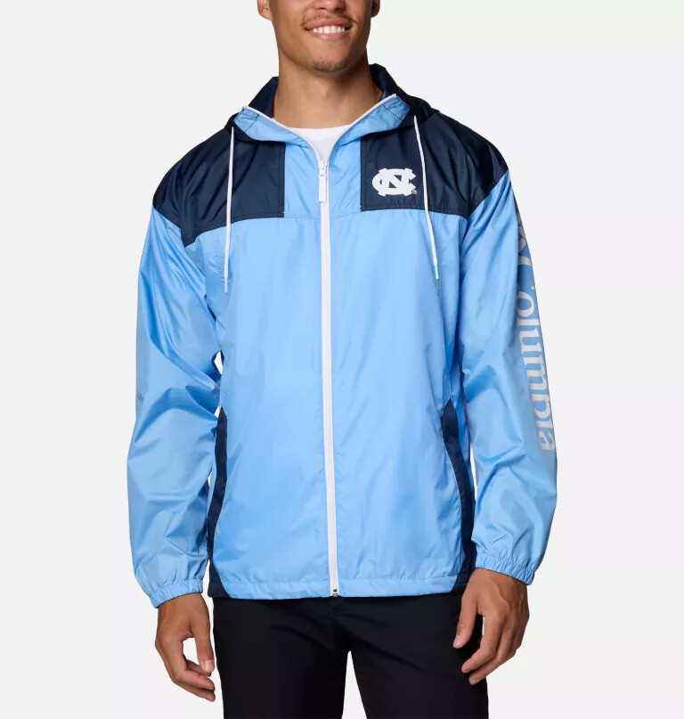 herre collegiate flash challenger ii vindjakke – nord-carolina