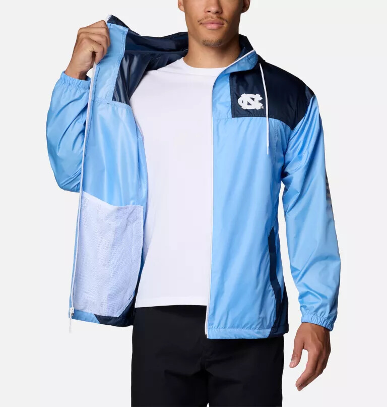 herre collegiate flash challenger ii vindjakke – nord-carolina