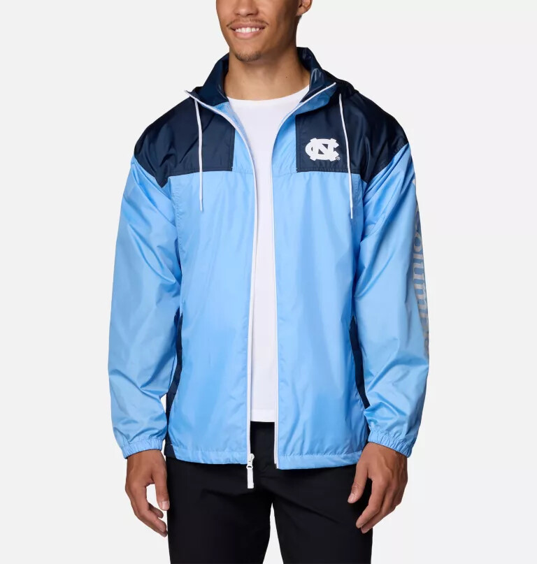 herre collegiate flash challenger ii vindjakke – nord-carolina
