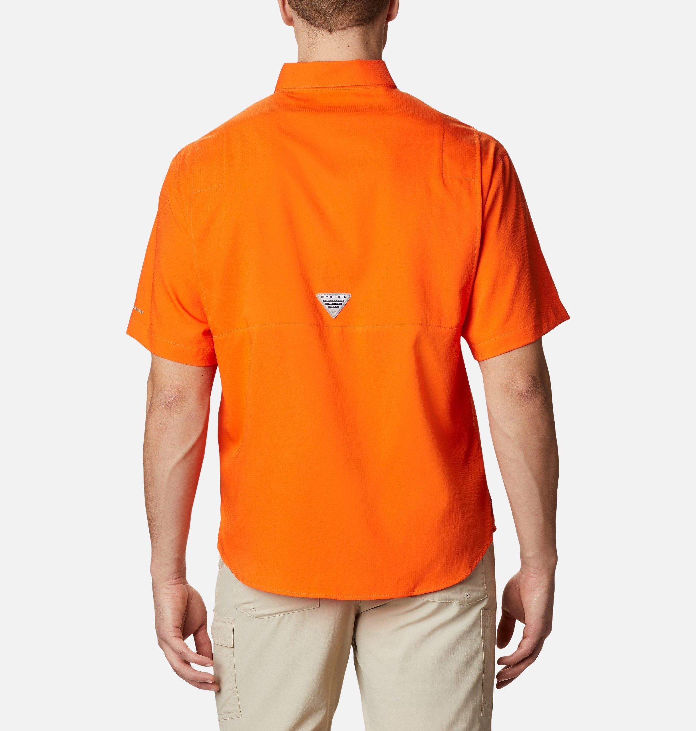 herre college pfg tamiami kortermet skjorte – clemson