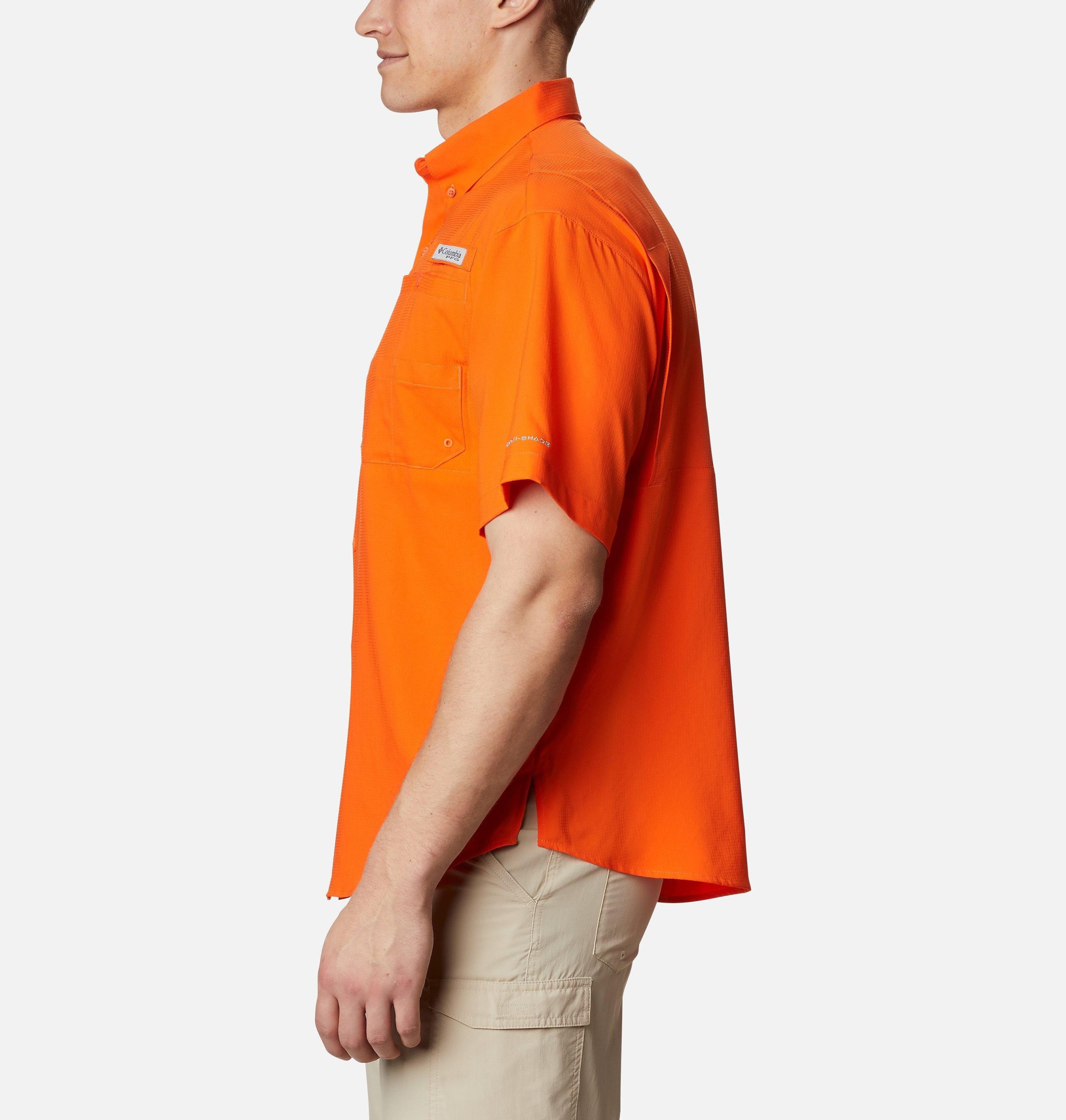 herre college pfg tamiami kortermet skjorte – clemson