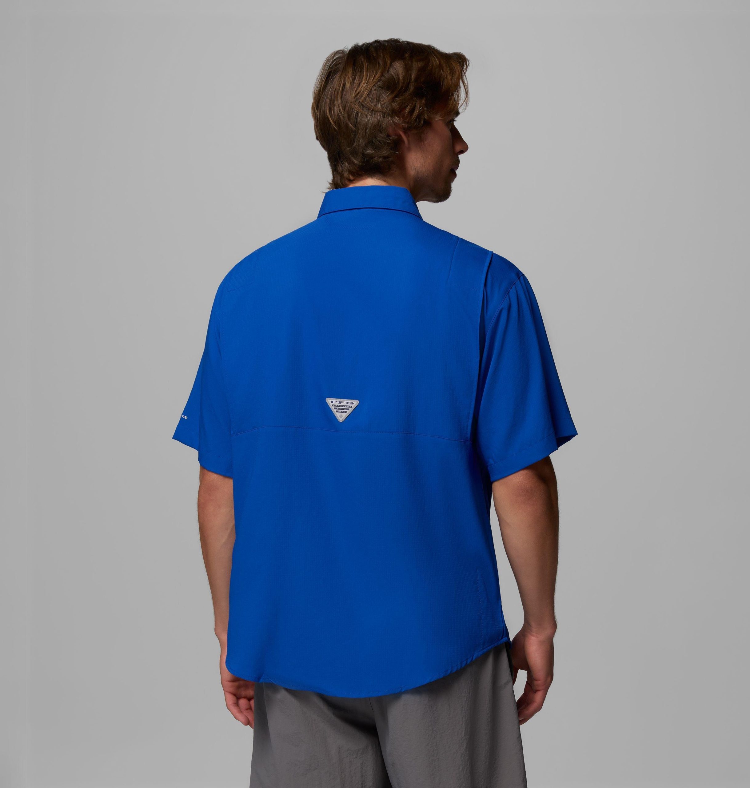herre college pfg tamiami kortermet skjorte – florida