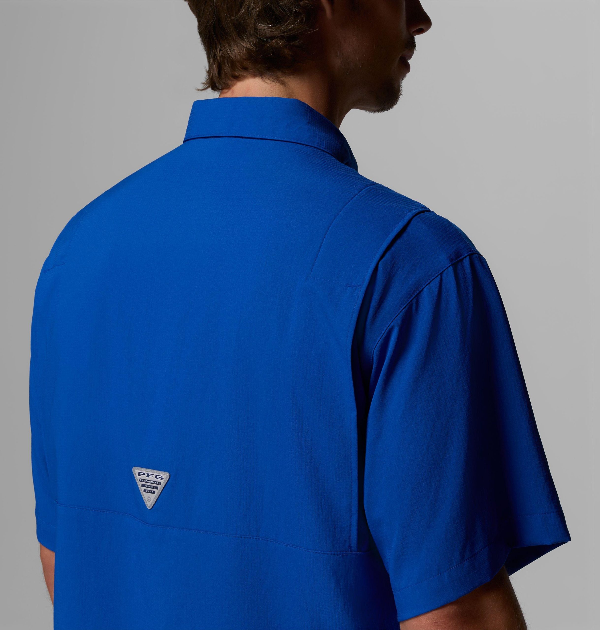 herre college pfg tamiami kortermet skjorte – florida