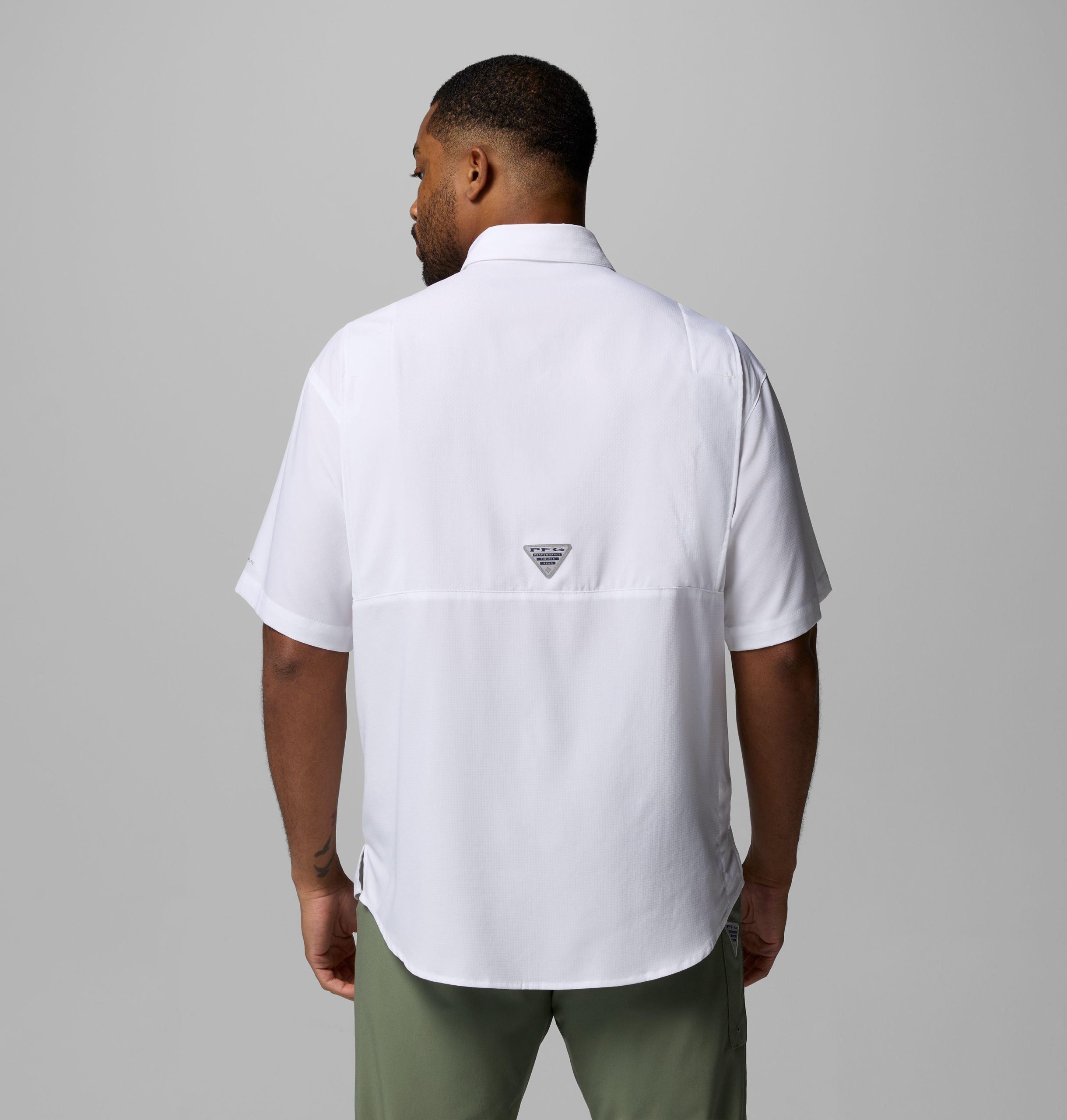 herre college pfg tamiami kortermet skjorte – oklahoma