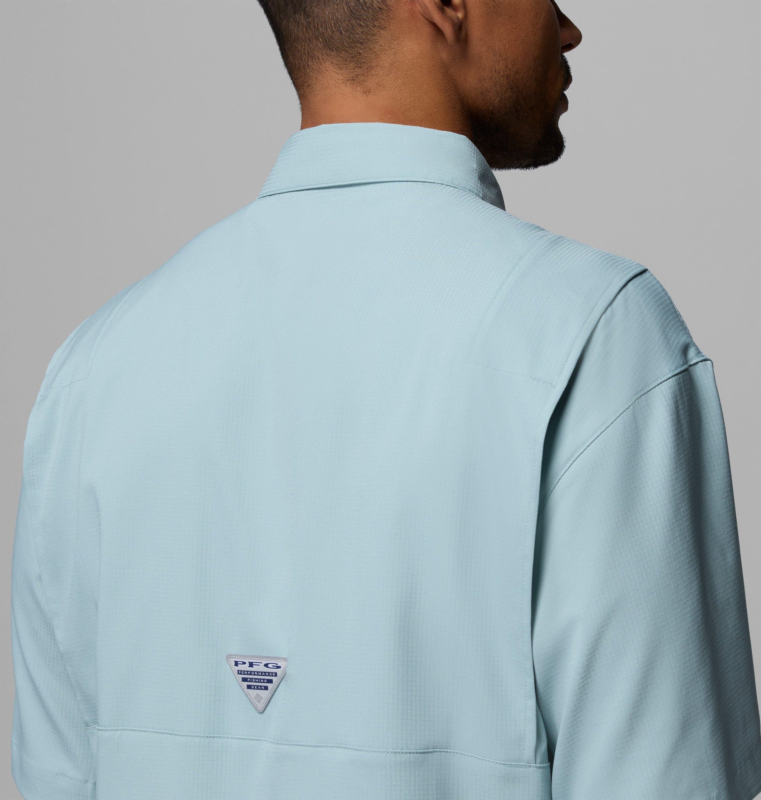 herre college pfg tamiami kortermet skjorte – tall – louisiana