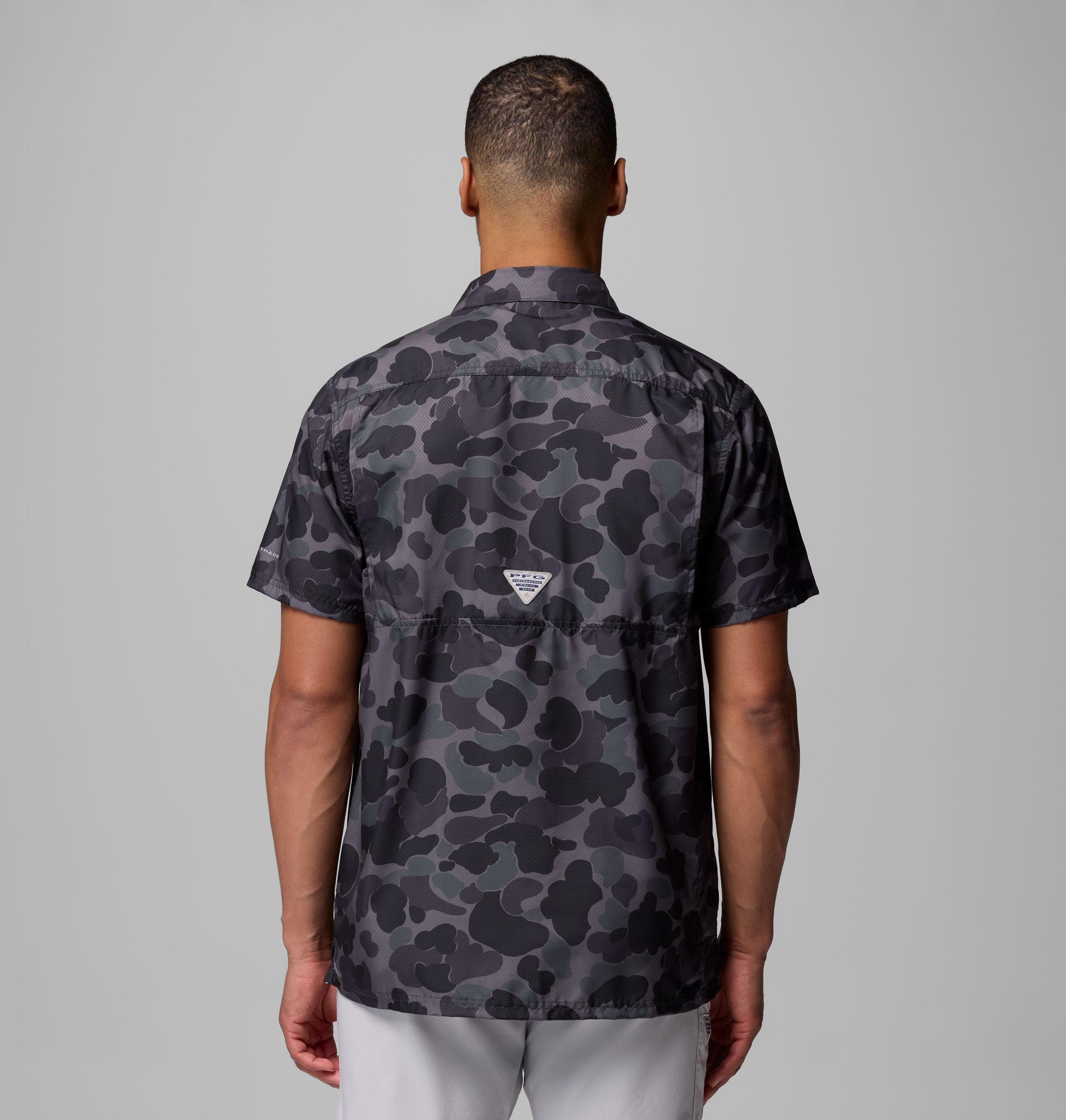 herre collegiate pfg super slack tide-skjorte – georgia