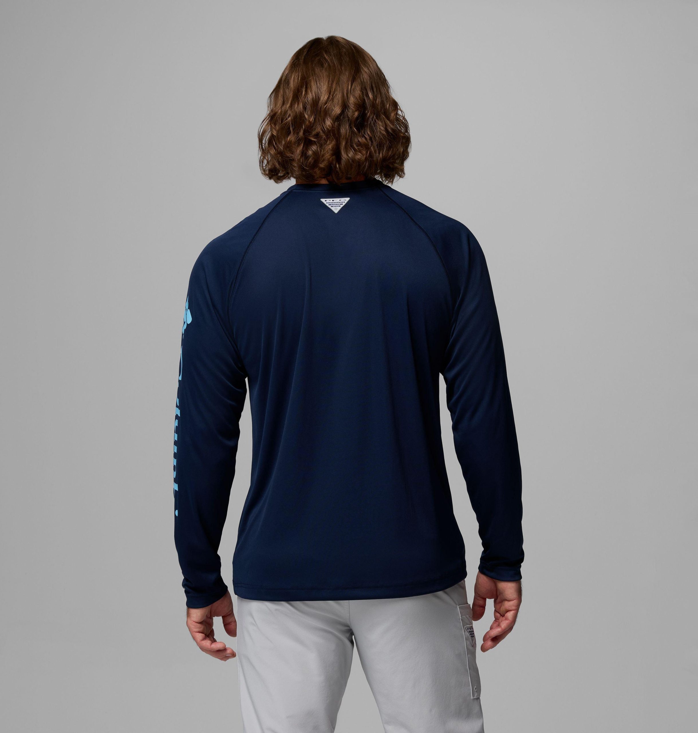 herre collegiate pfg terminal tackle langermet skjorte – nord-carolina