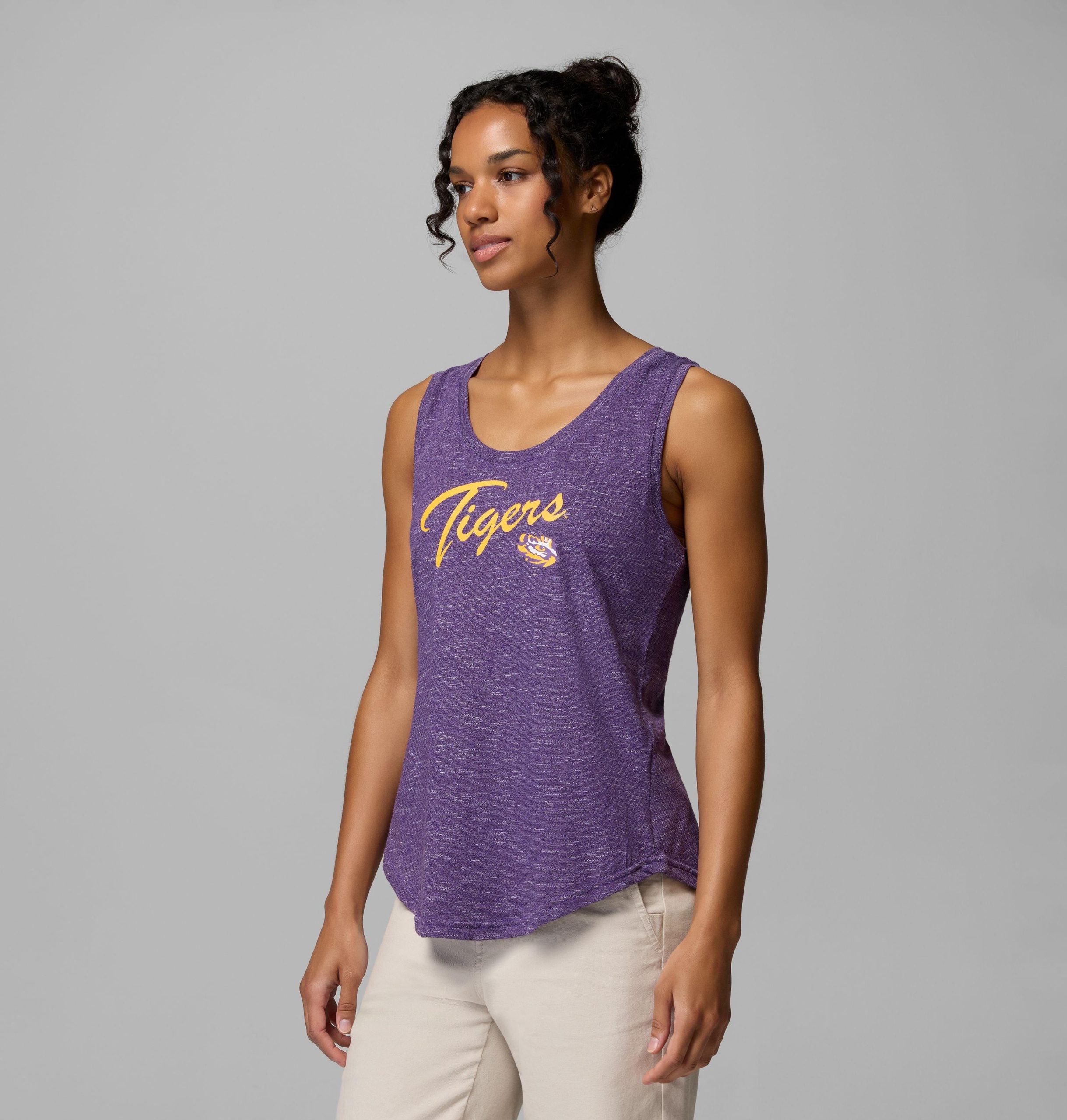 kvinner collegiate cades cape tank – lsu