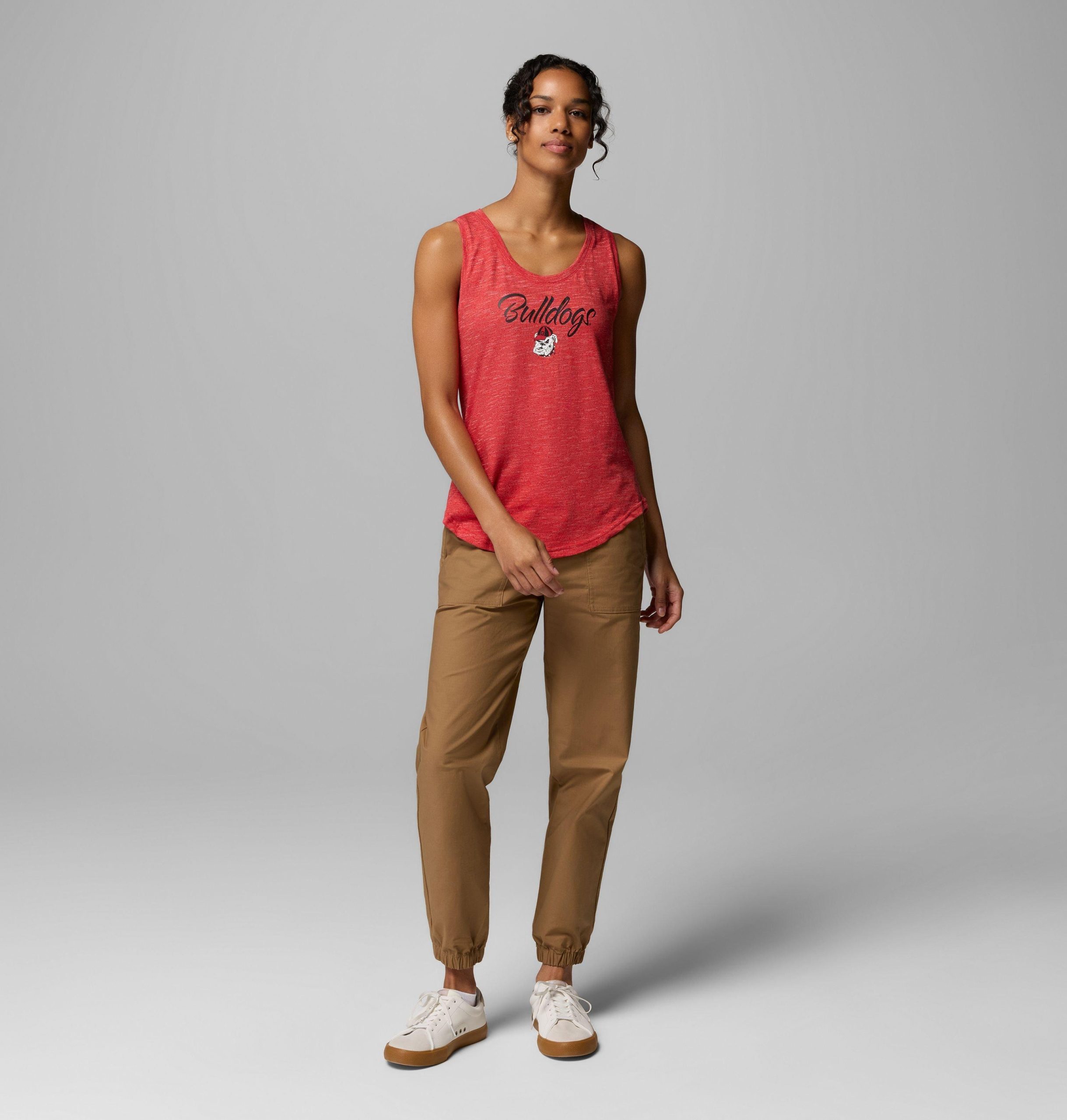 kvinner collegiate cades cape tank - georgia