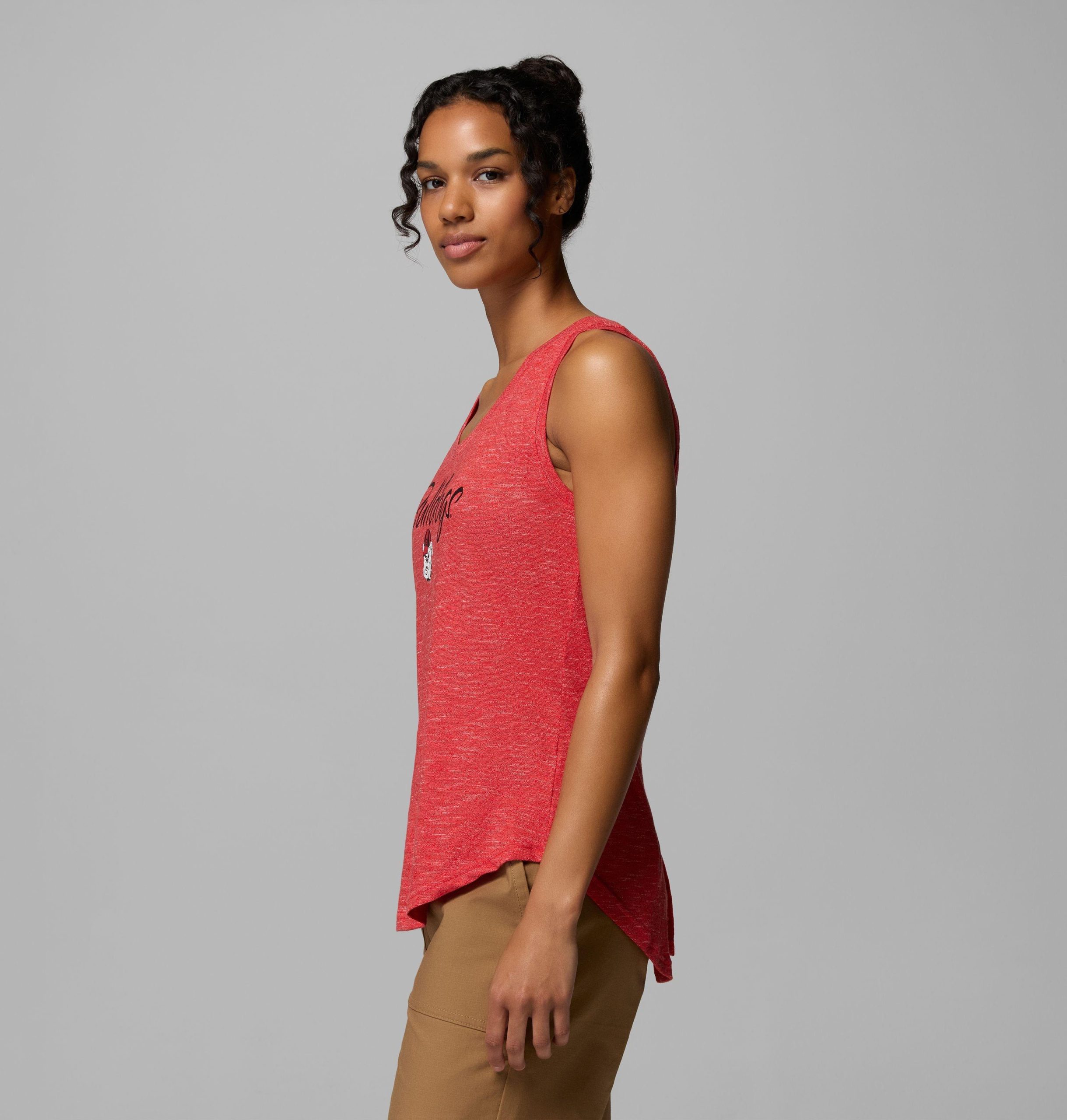 kvinner collegiate cades cape tank - georgia