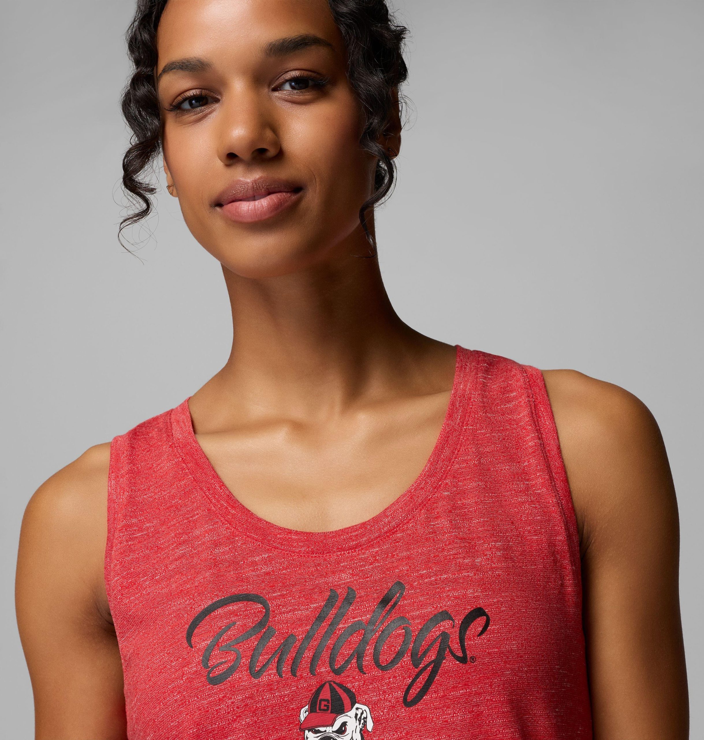 kvinner collegiate cades cape tank - georgia