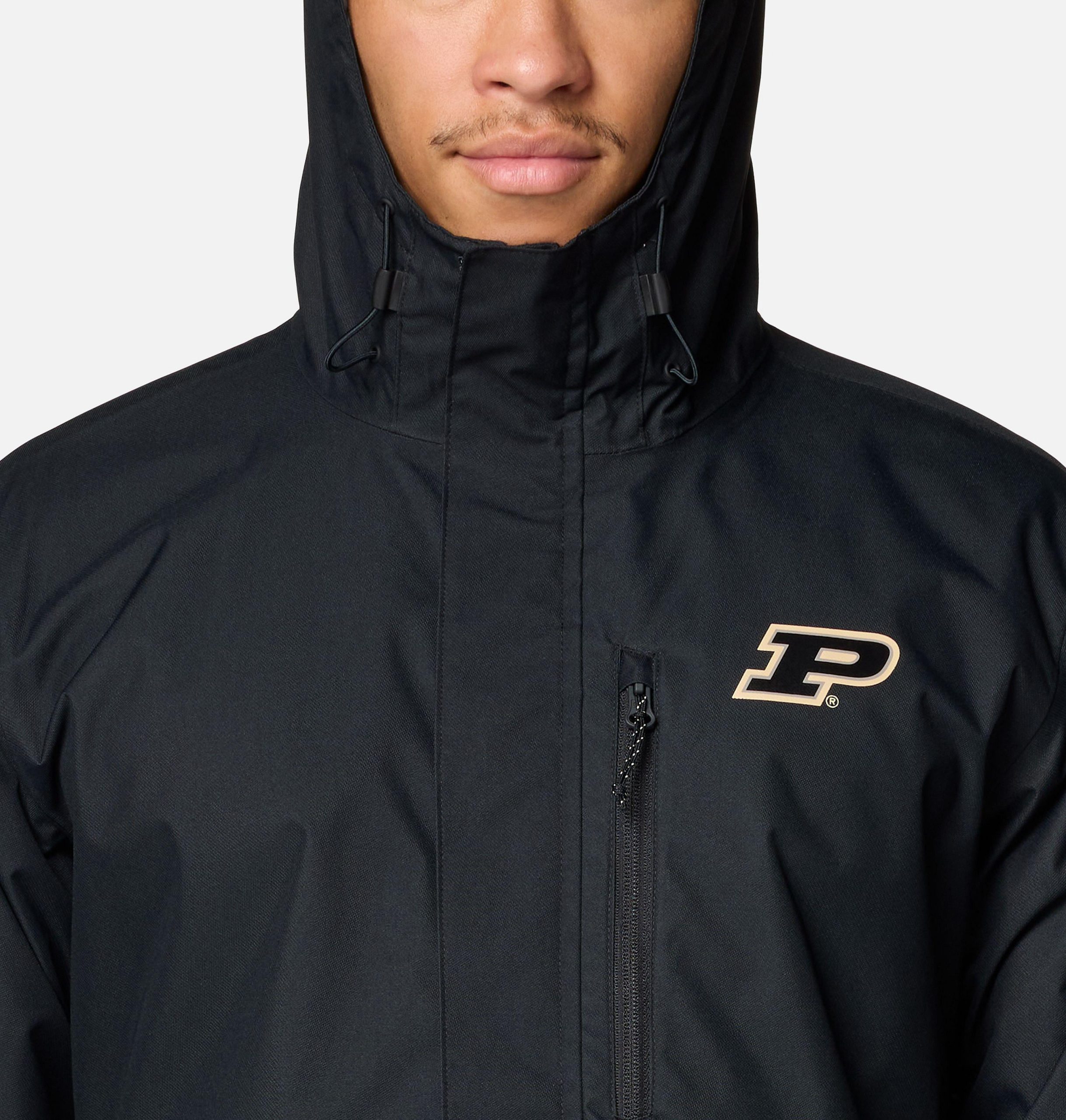 herre collegiate field bound jakke - purdue