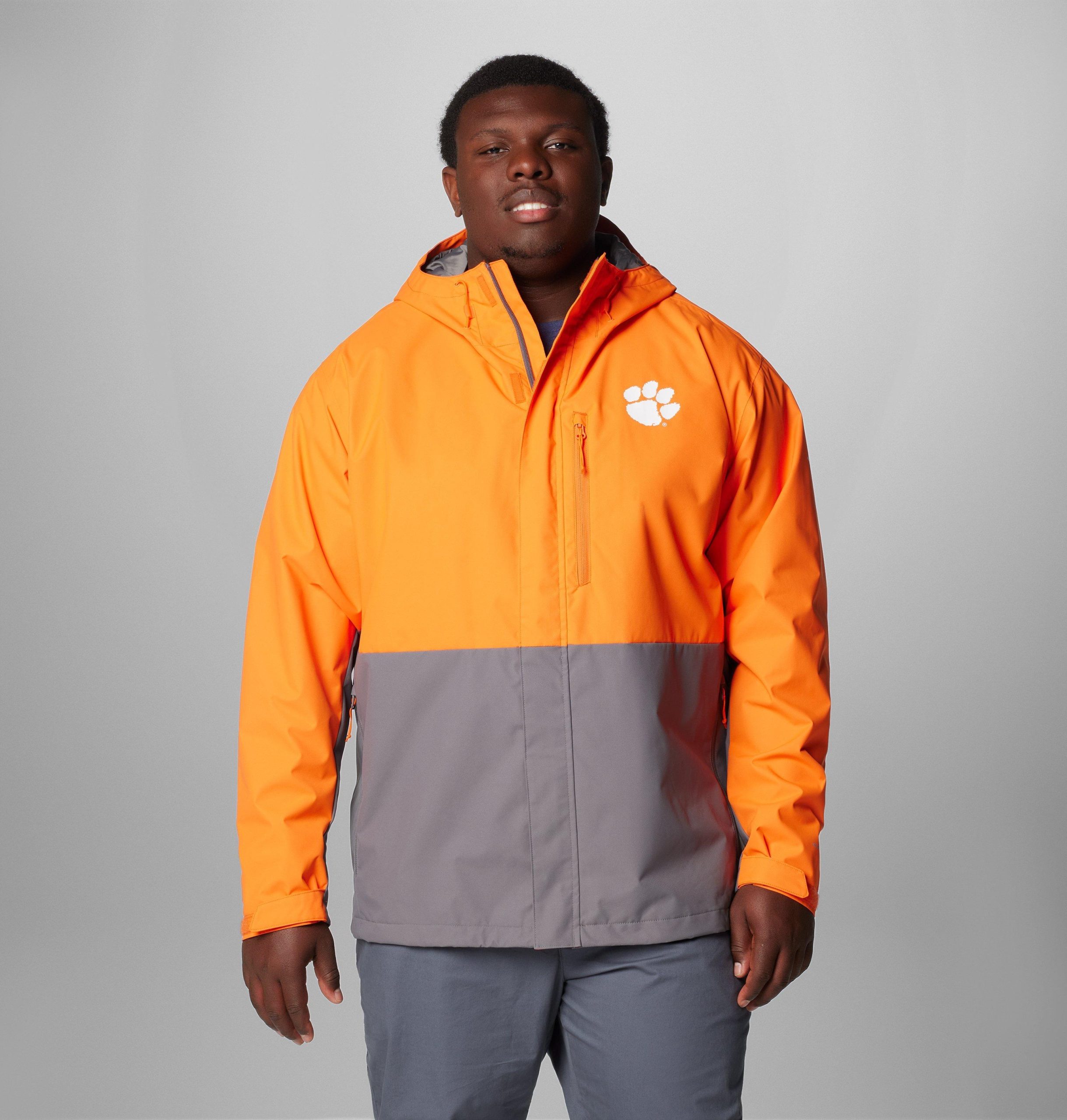 herre collegiate field bound jakke – clemson – stor