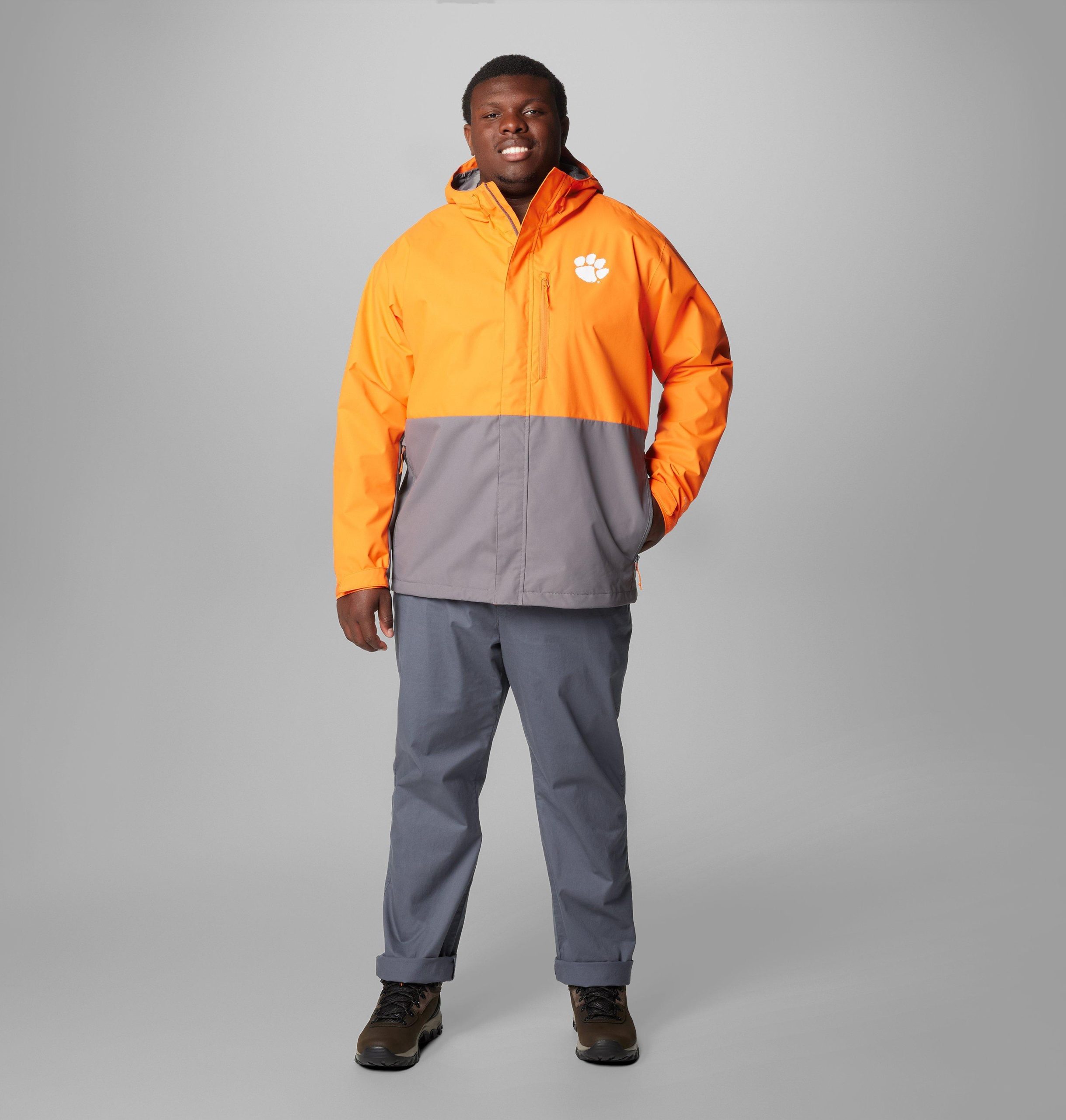herre collegiate field bound jakke – clemson – stor
