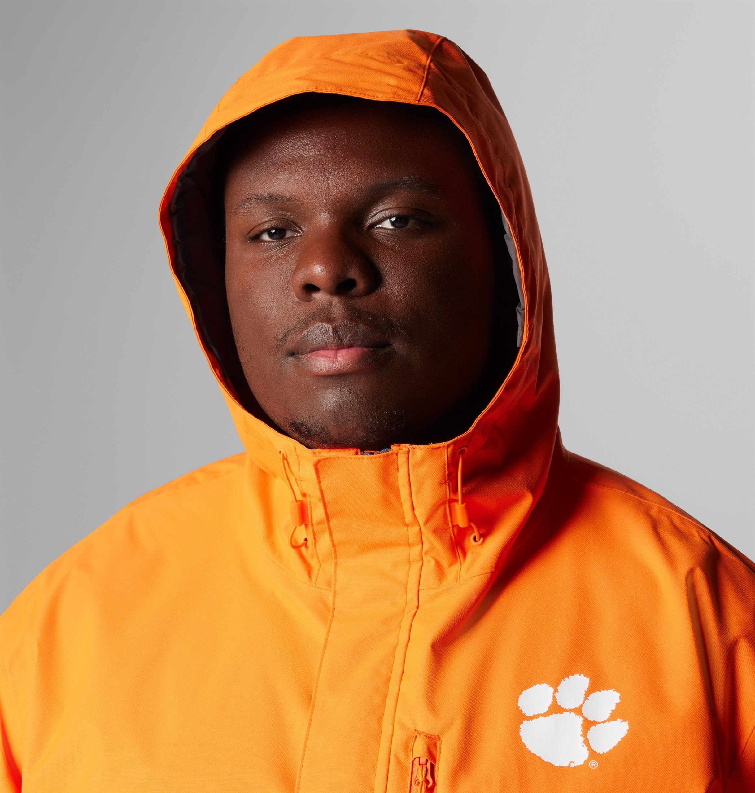 herre collegiate field bound jakke – clemson – stor
