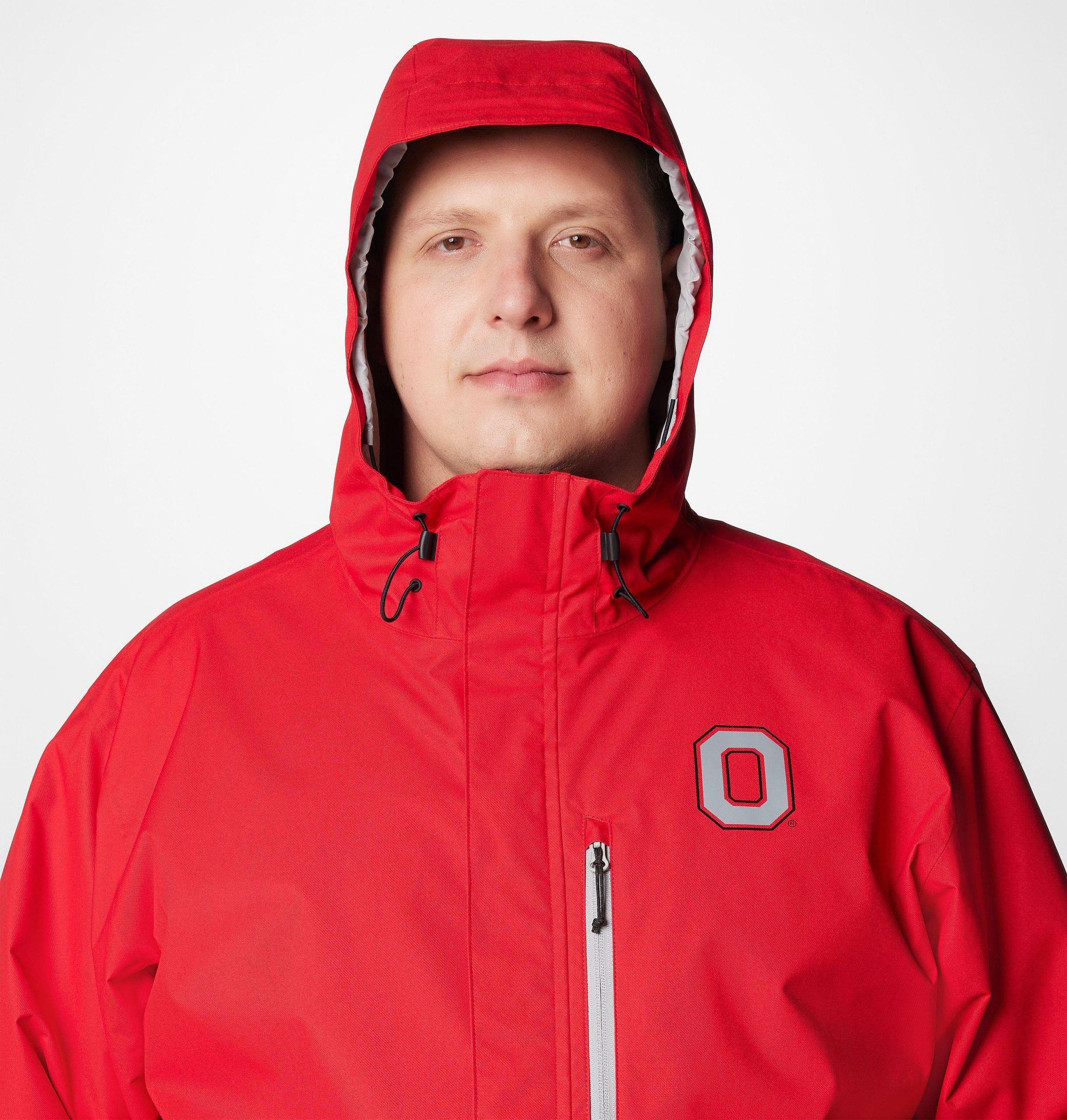 herre college field bound jakke – ohio state – stor
