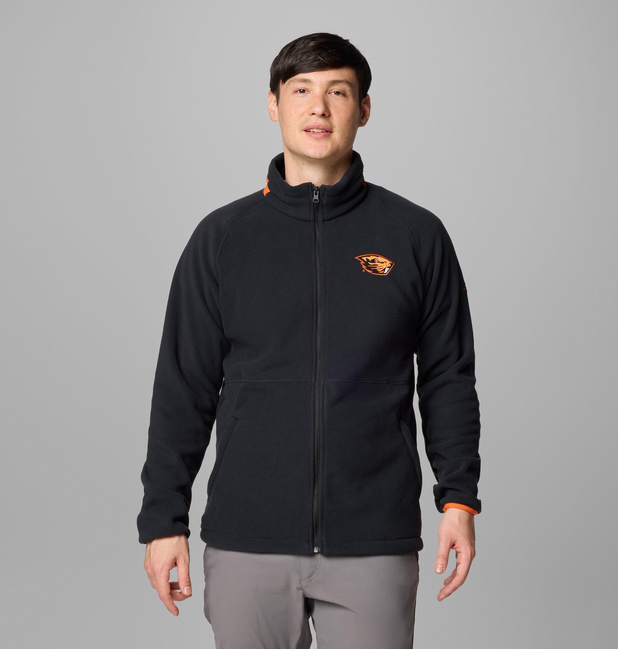 herre collegiate flanker iv fleecejakke – oregon state