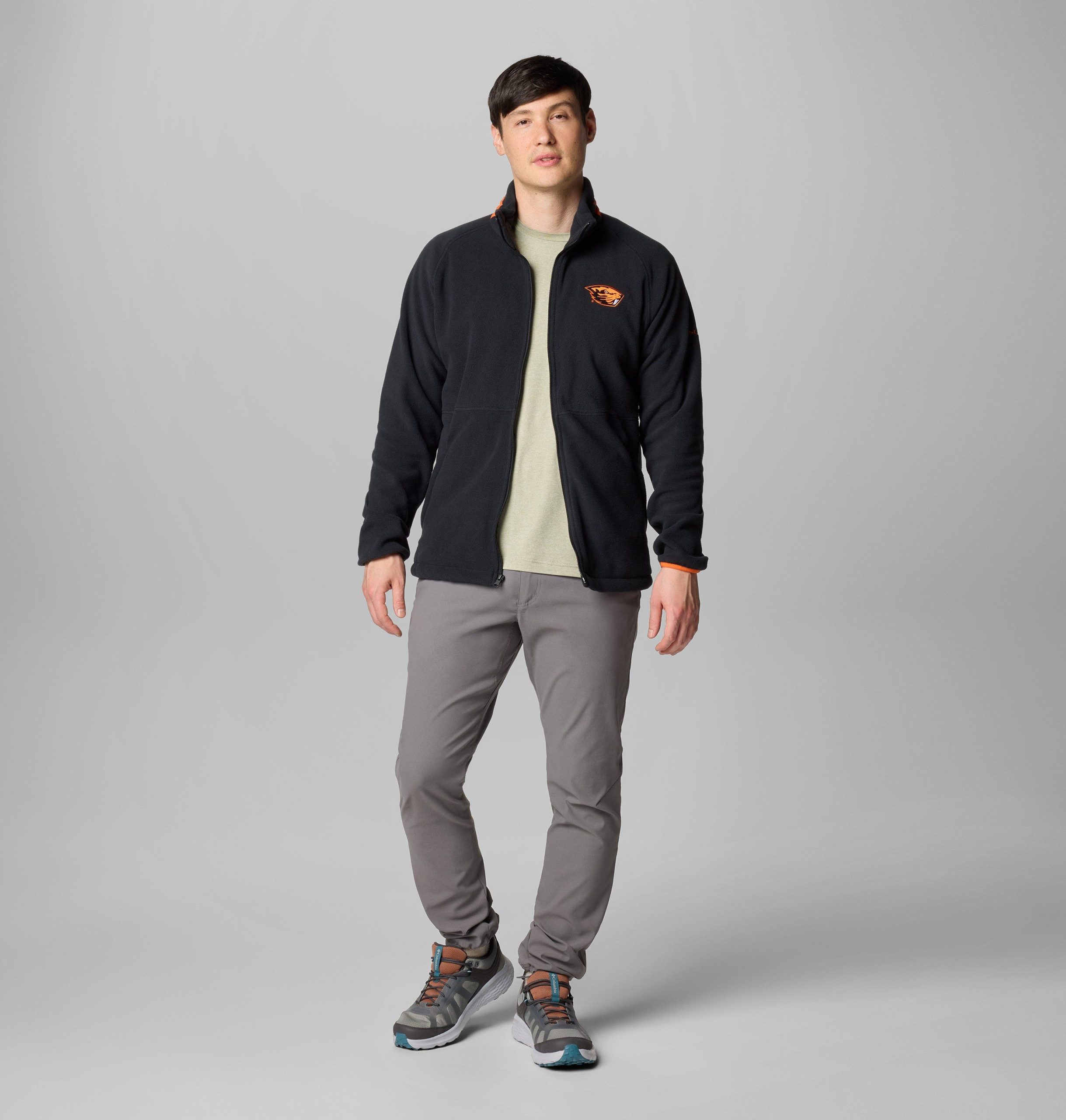 herre collegiate flanker iv fleecejakke – oregon state
