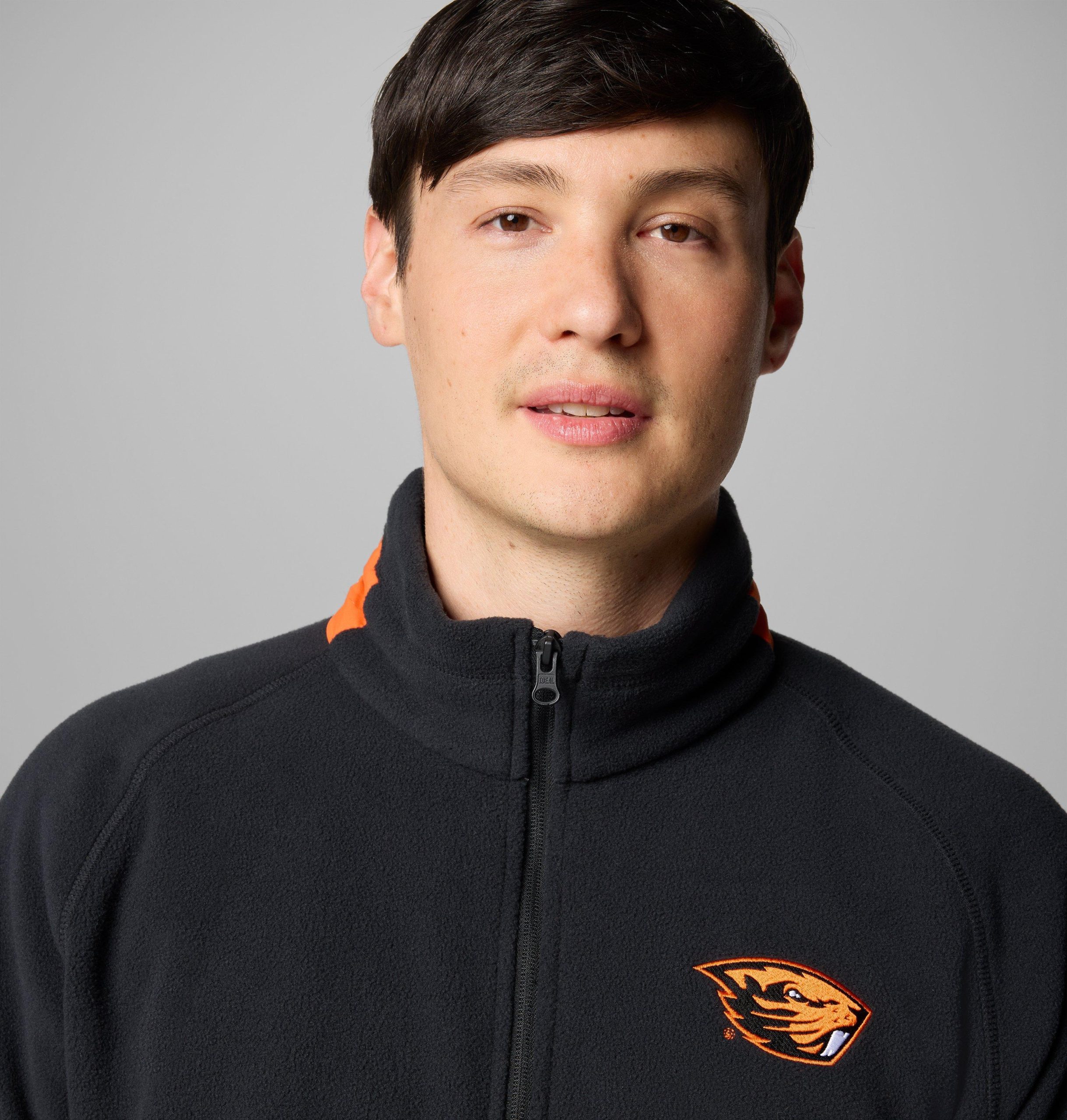 herre collegiate flanker iv fleecejakke – oregon state