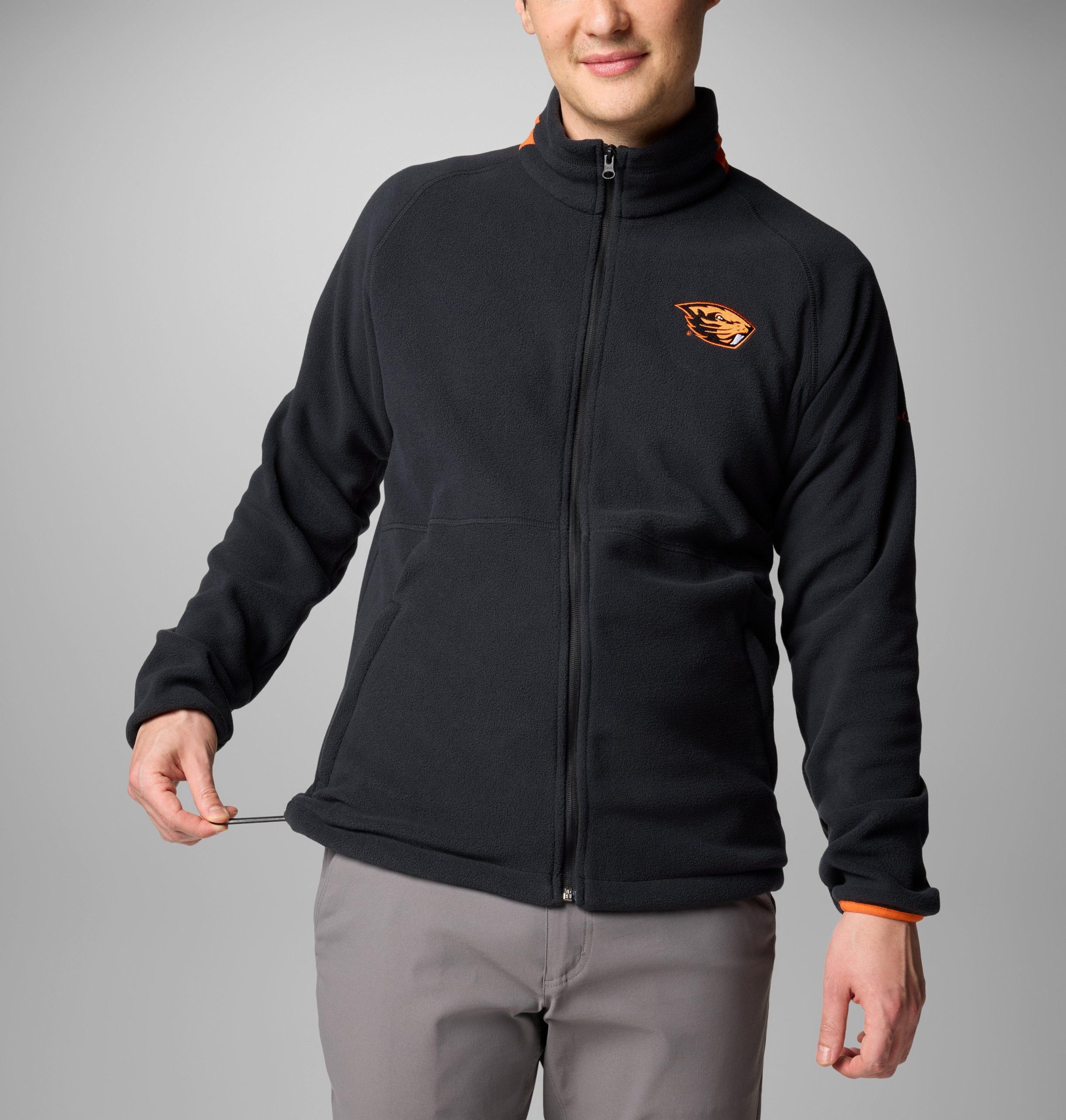herre collegiate flanker iv fleecejakke – oregon state