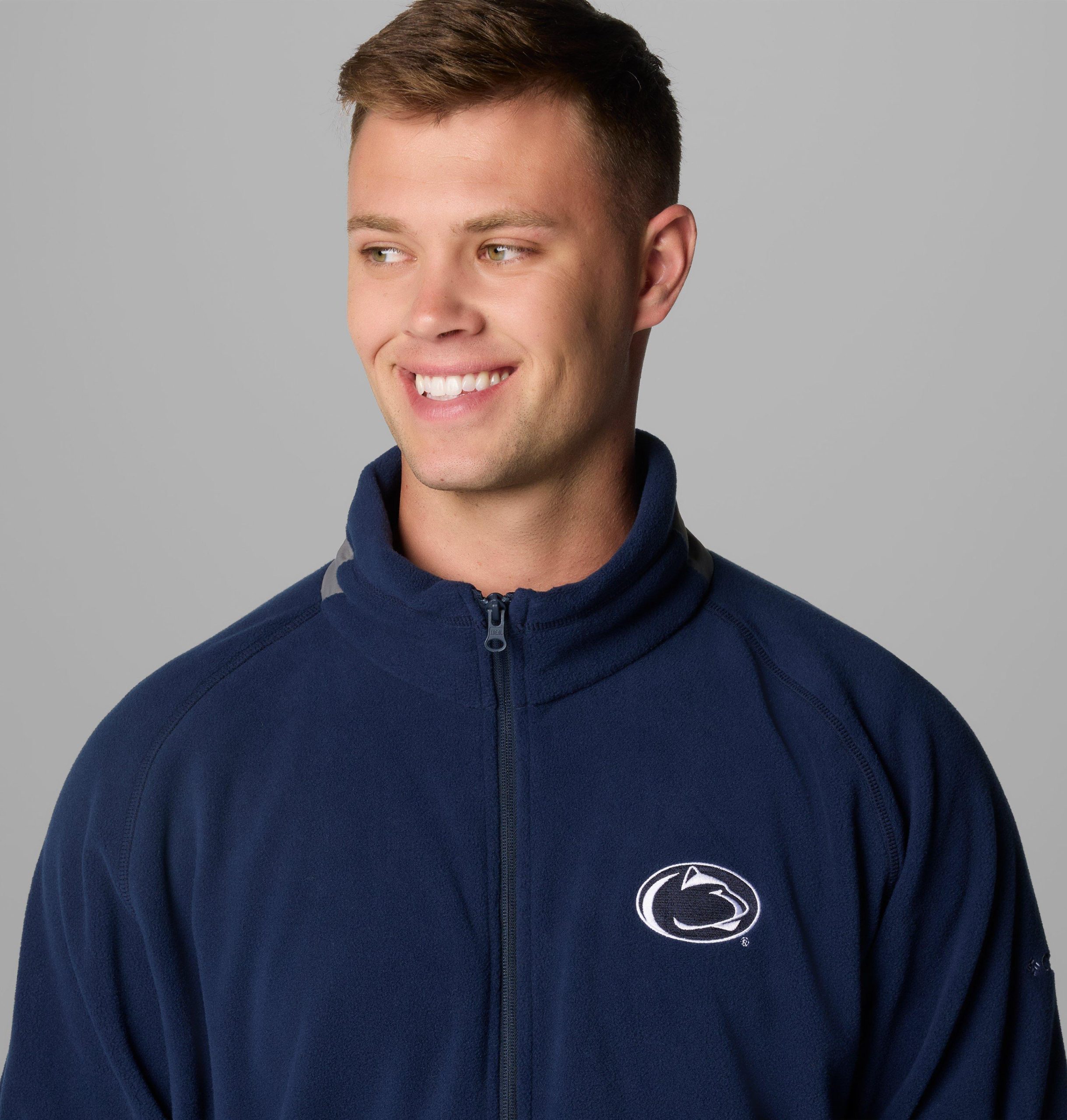 herre collegiate flanker iv fleecejakke – penn state