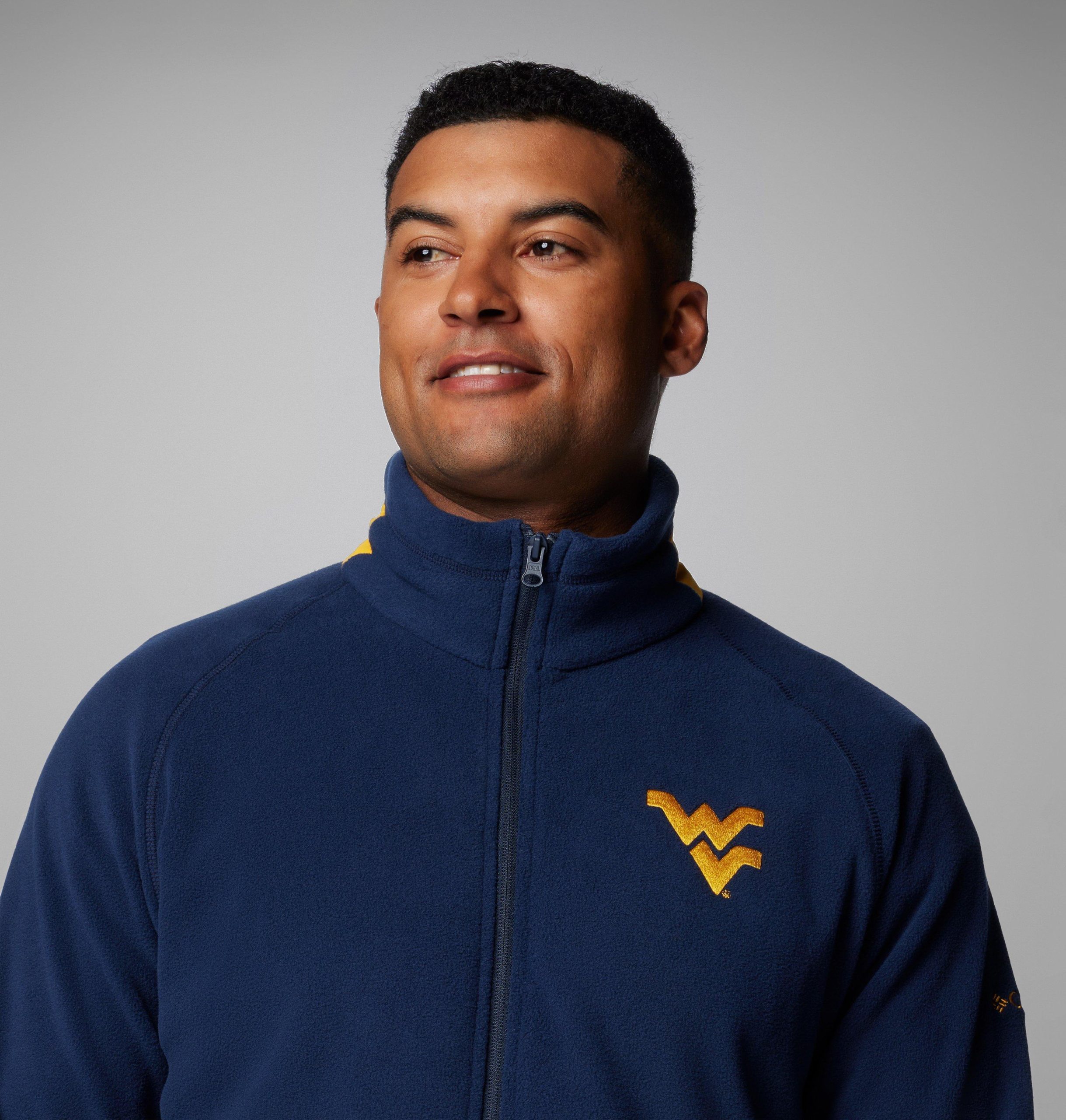 herre collegiate flanker iv fleecejakke – vest-virginia
