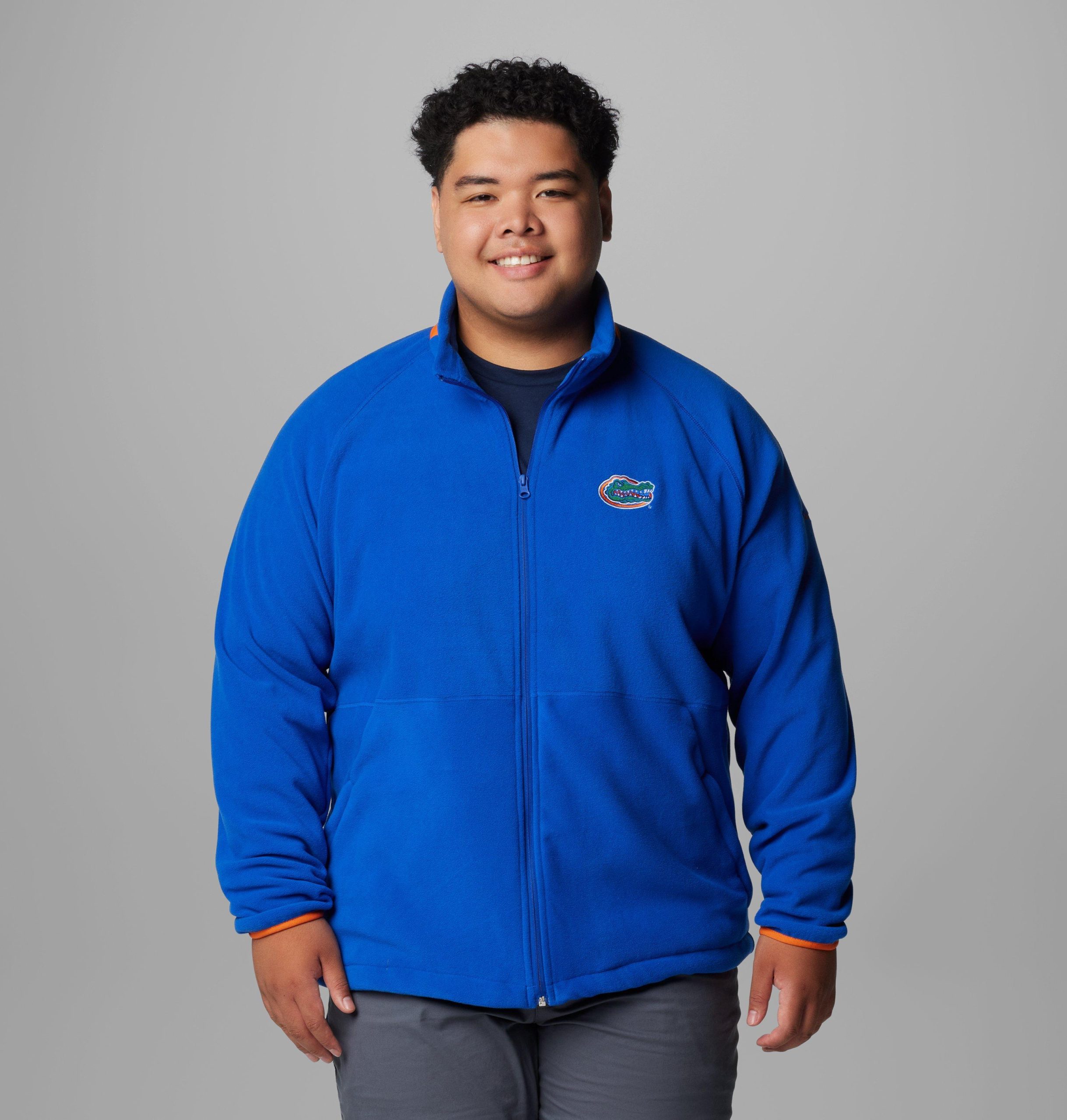 herre collegiate flanker iv fleecejakke – stor – florida