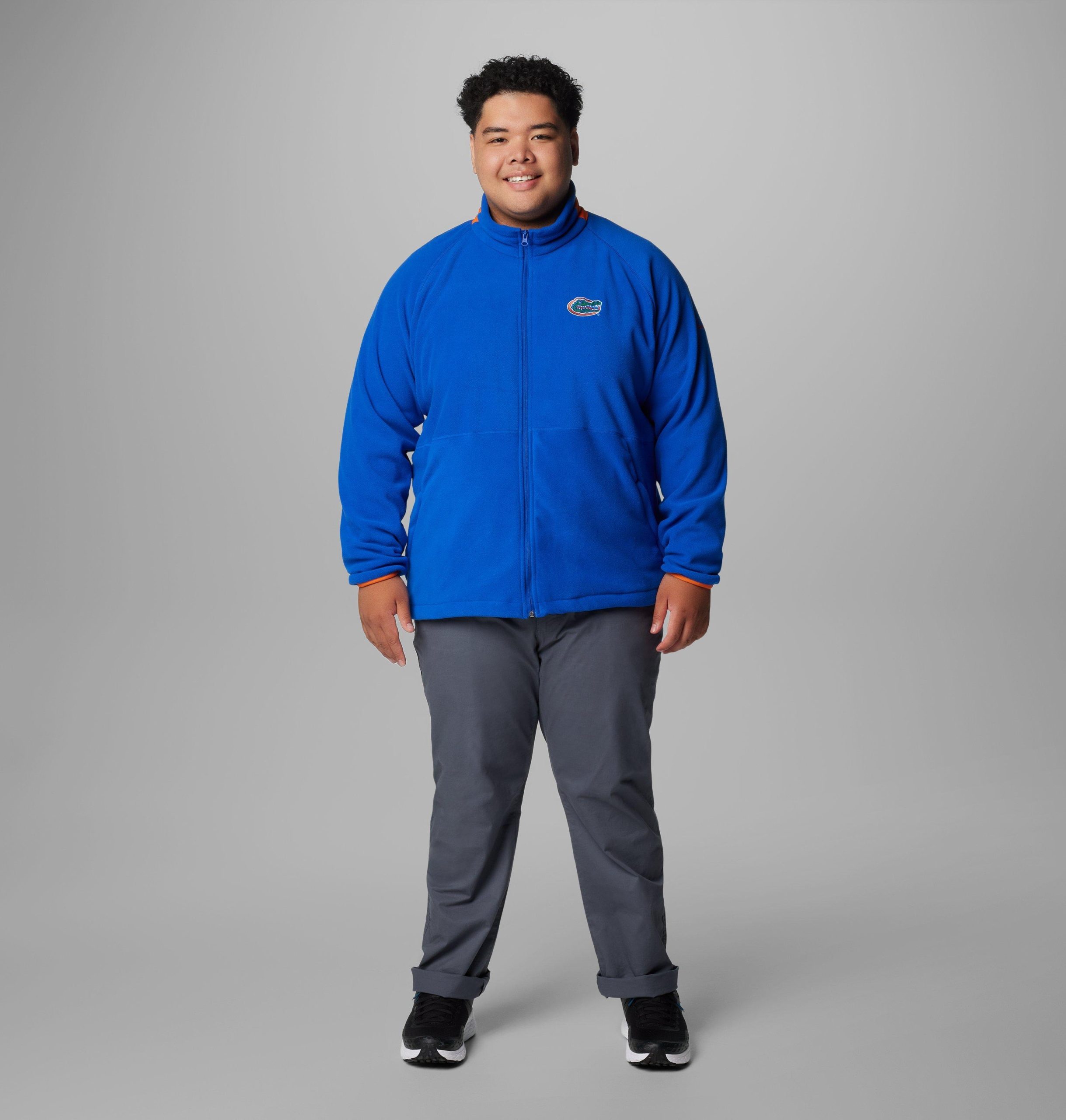 herre collegiate flanker iv fleecejakke – stor – florida