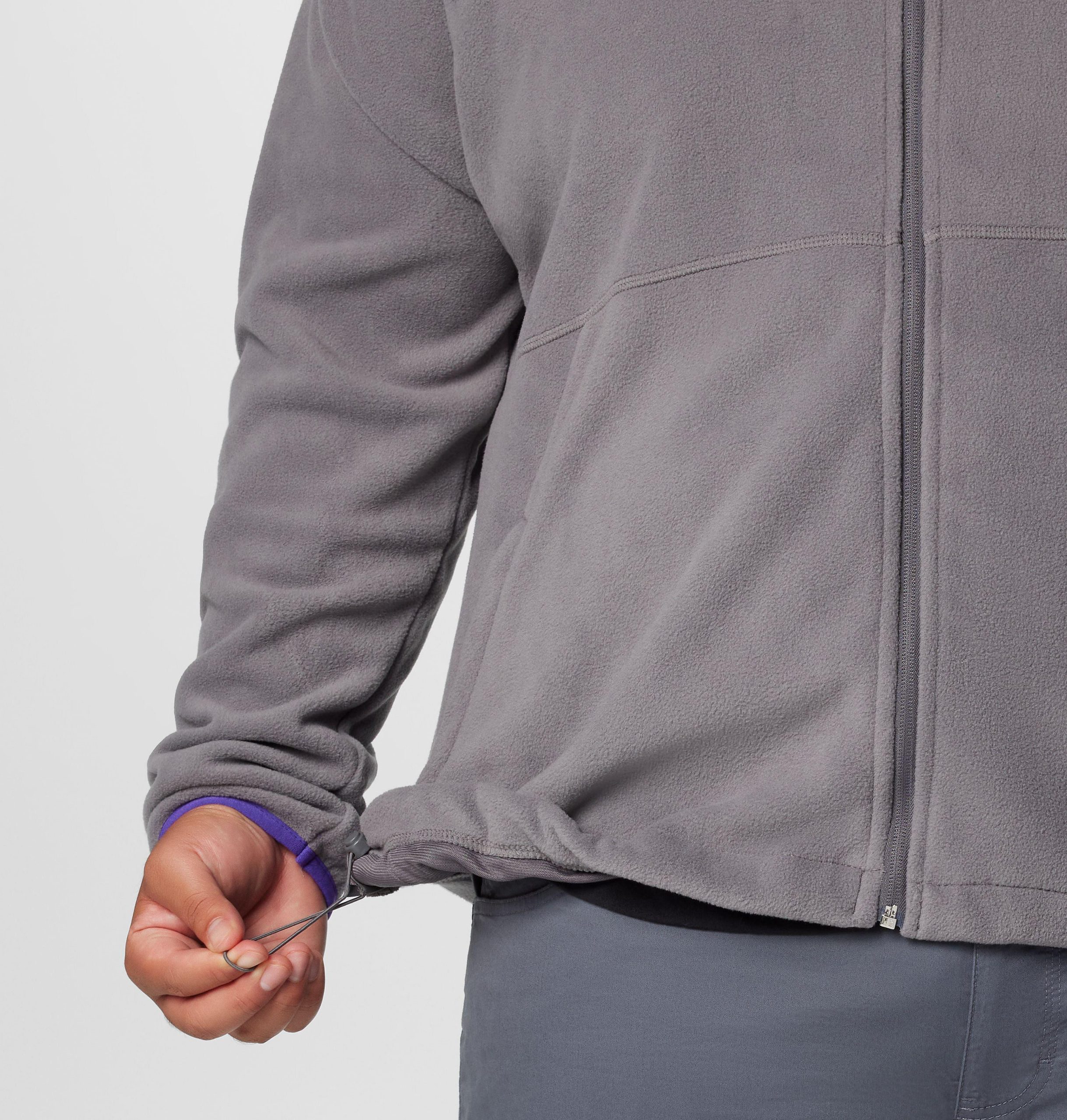herre collegiate flanker iv fleecejakke – stor – lsu