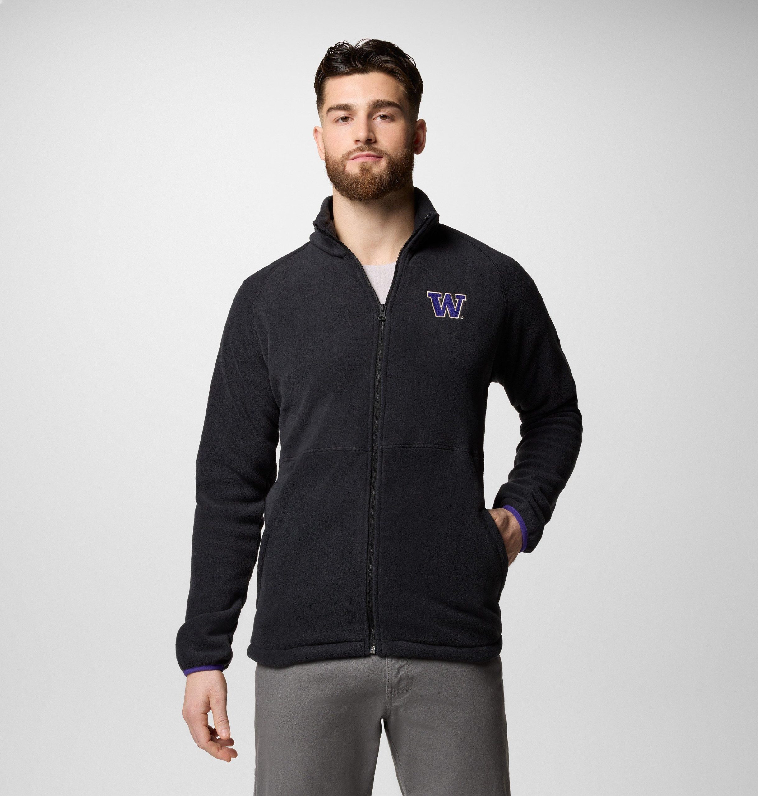herre collegiate flanker iv fleecejakke – tall